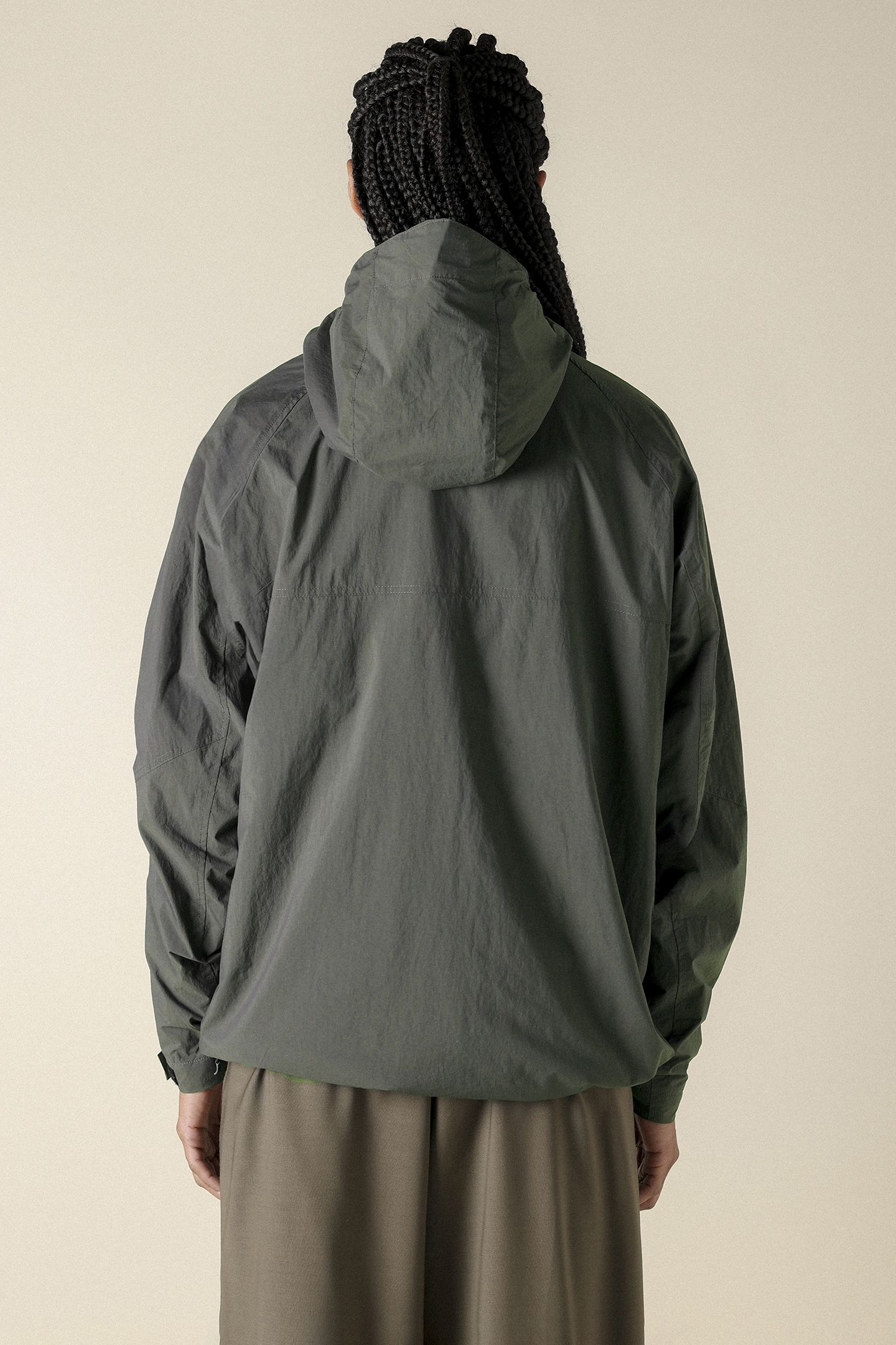 UNISEX SL BT THERM MESH HOODY JACKET ASH BLACK 1