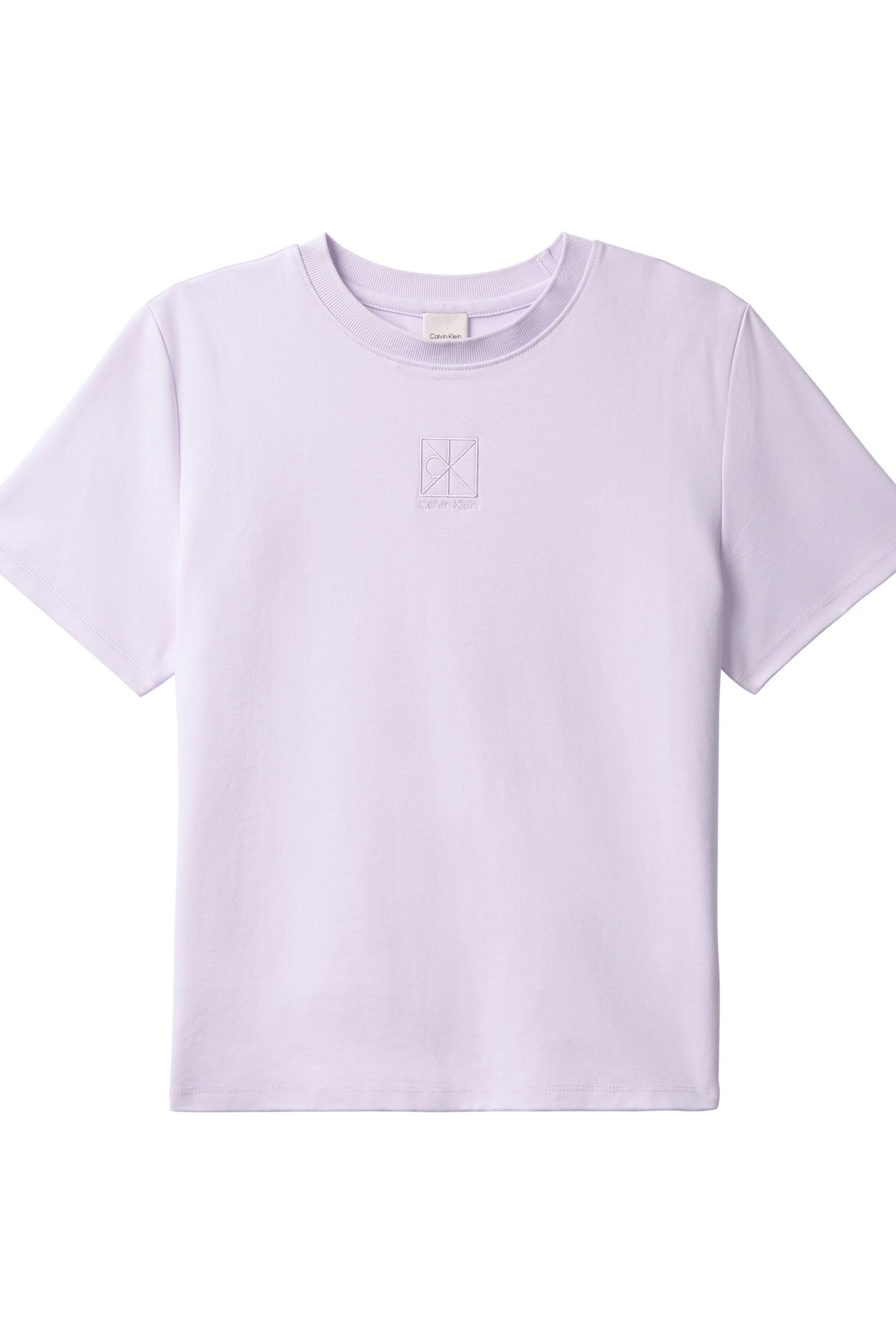 SS LUX COTTON INTERLOCK TEE ISLAND LILAC 5
