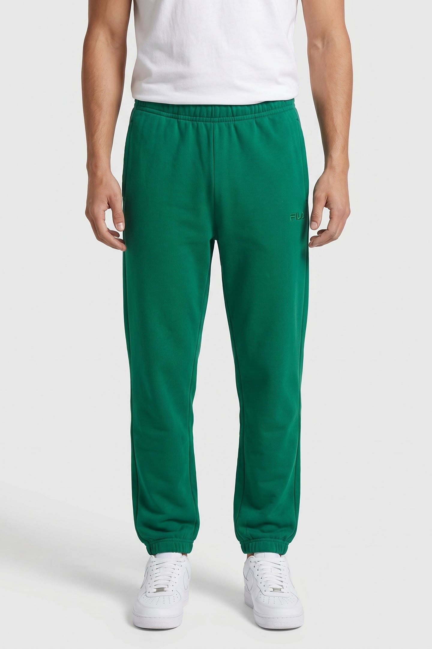 PARELLA RALXED SWEAT PANTS GREEN JACKET 1