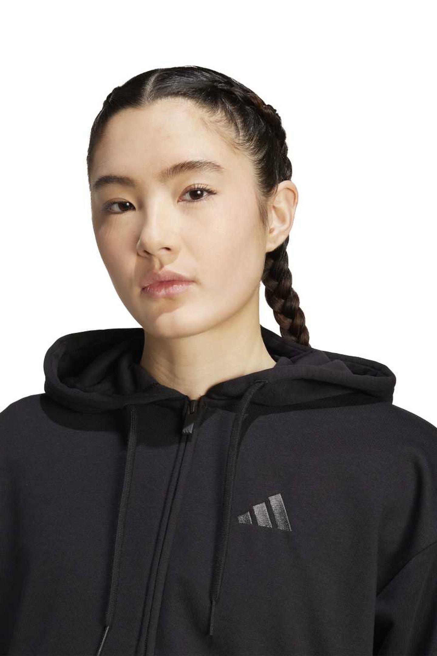 SPORTSWEAR ANIMAL PRINT 3-STRIPES FRENCH TERRY FULL-ZIP HOOD 5