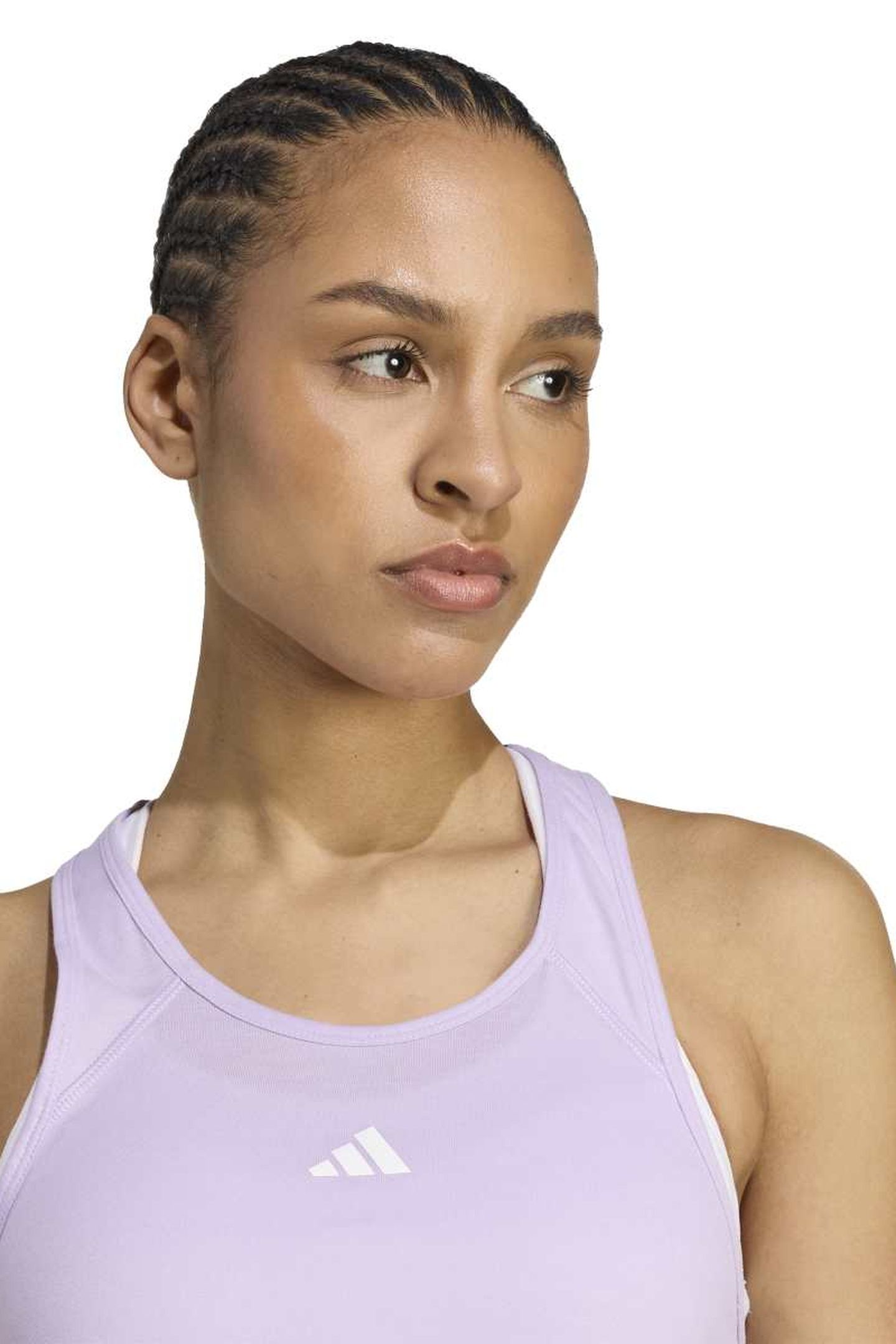 PERFORMANCE ADIDAS WORKOUT ESSENTIALS MINIMAL BRANDING RACER 5