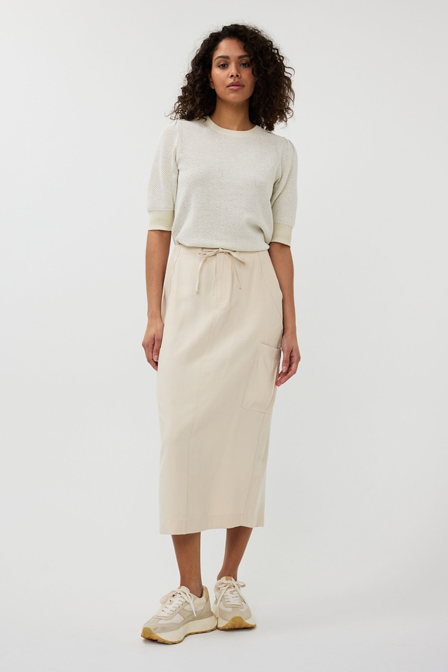 SKIRT CARGO LONG SAND 2