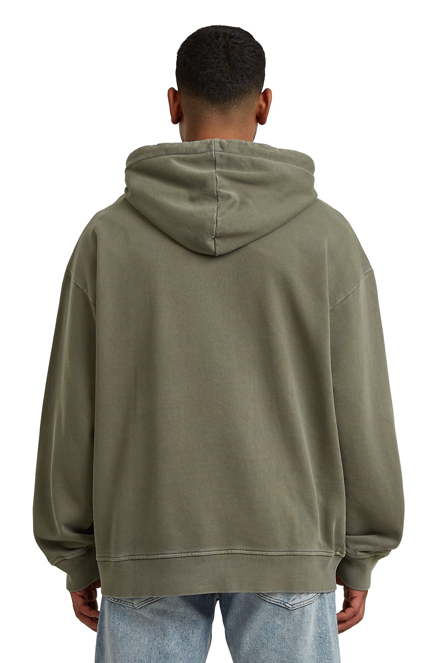 APPLIQUE RELAXED HOODED SWEATER TURF 4
