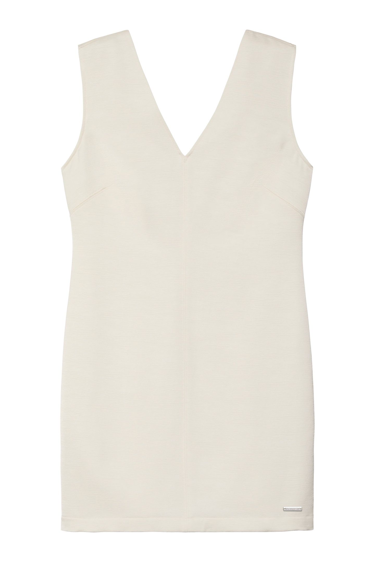 HEAVY TEXTURED SHINE DRESS TOFU 6