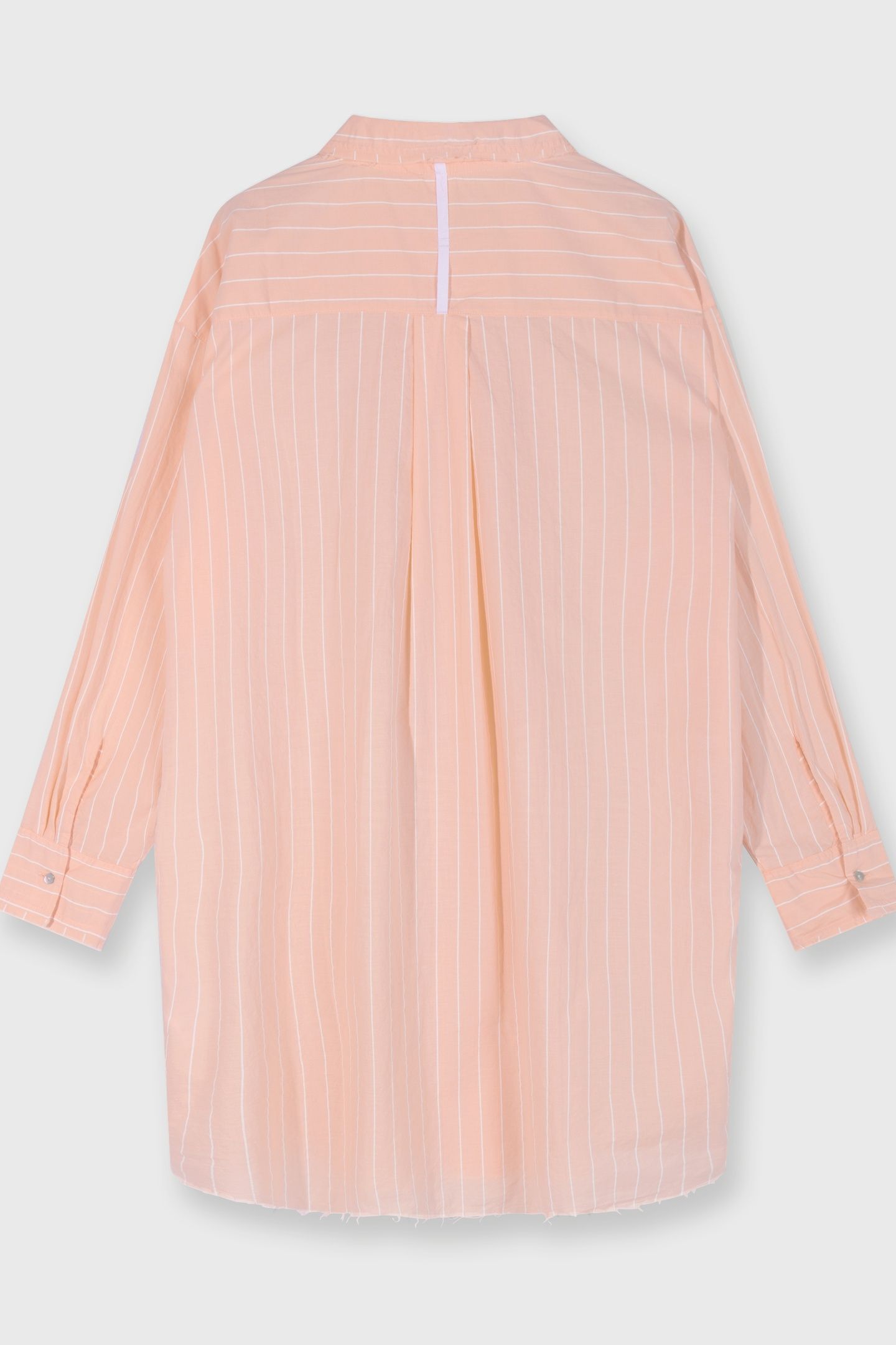 BLOUSE VOILE STRIPES PEACH 6
