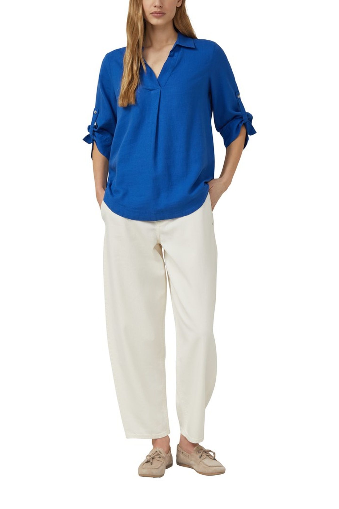 S.OLIVER BLOUSES BLUE 2