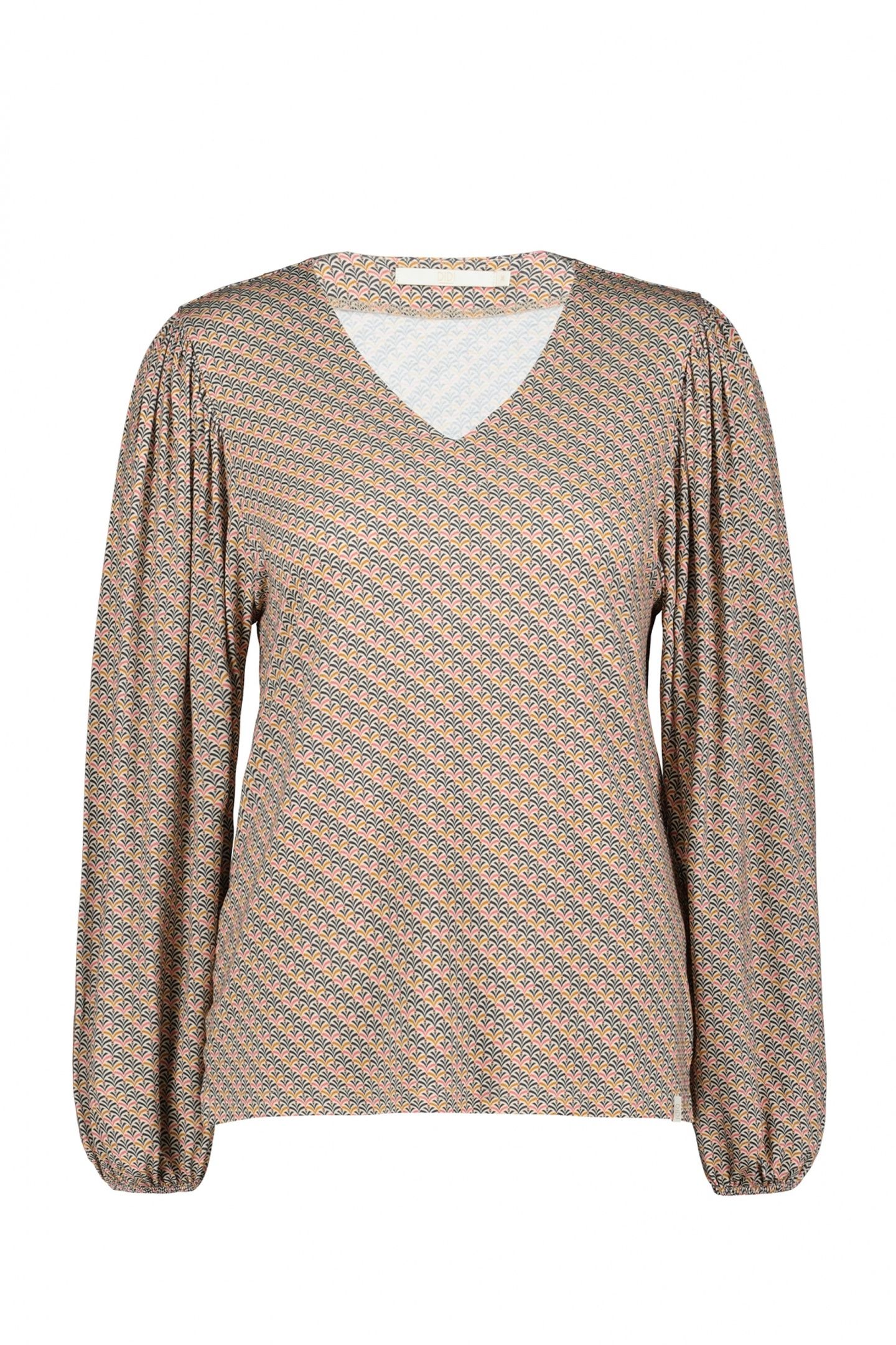 T-SHIRT BRITT SAND WITH PURE PRINT 5