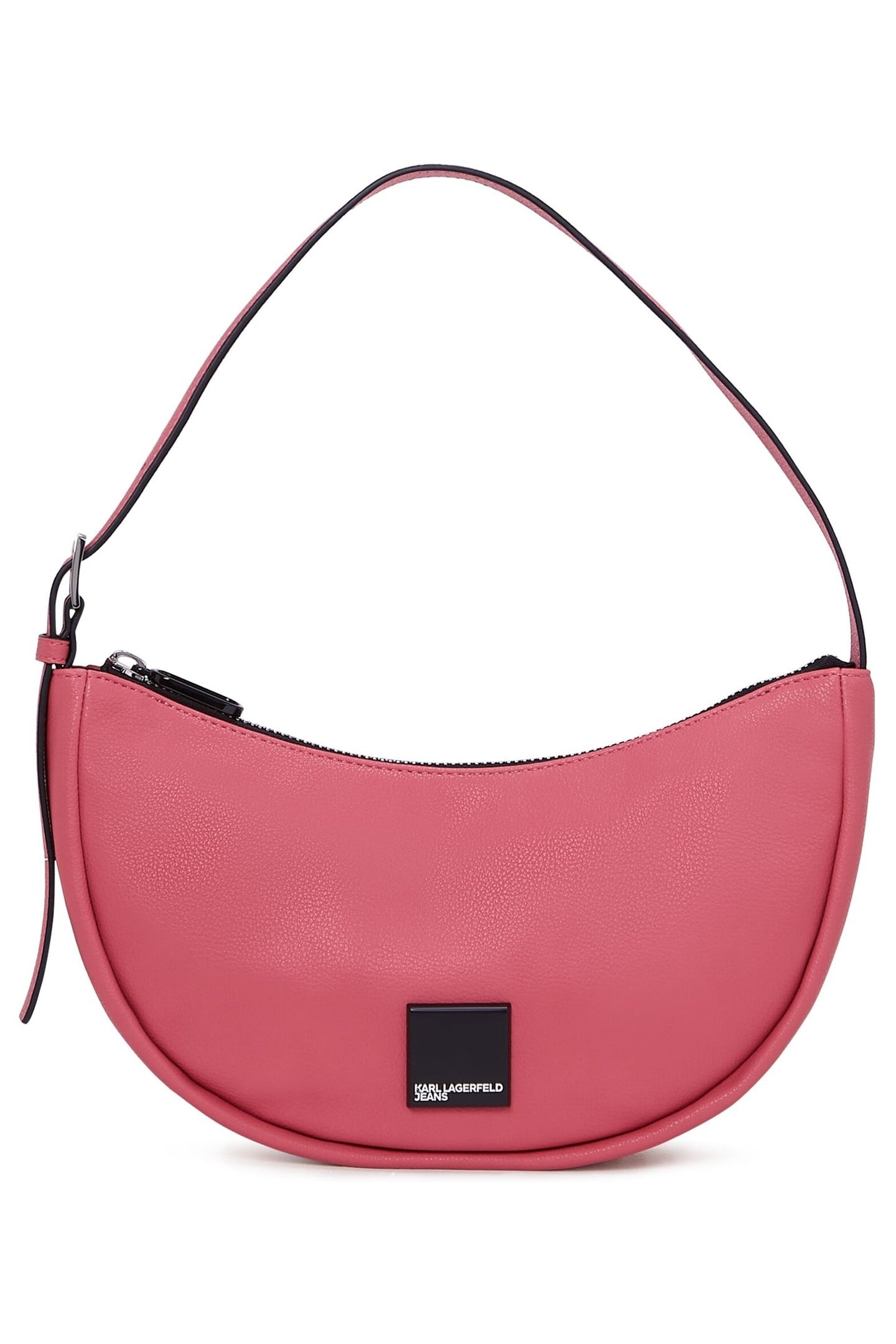 BOX LOGO SOFT HALFMOON BAG SLATE ROSE 1