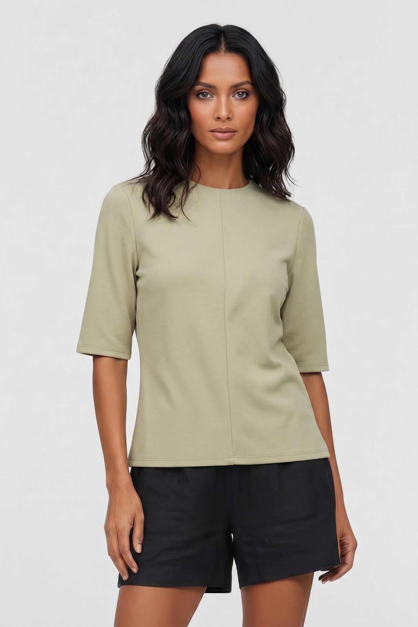 KNITTED TOP PISTACHIO 1