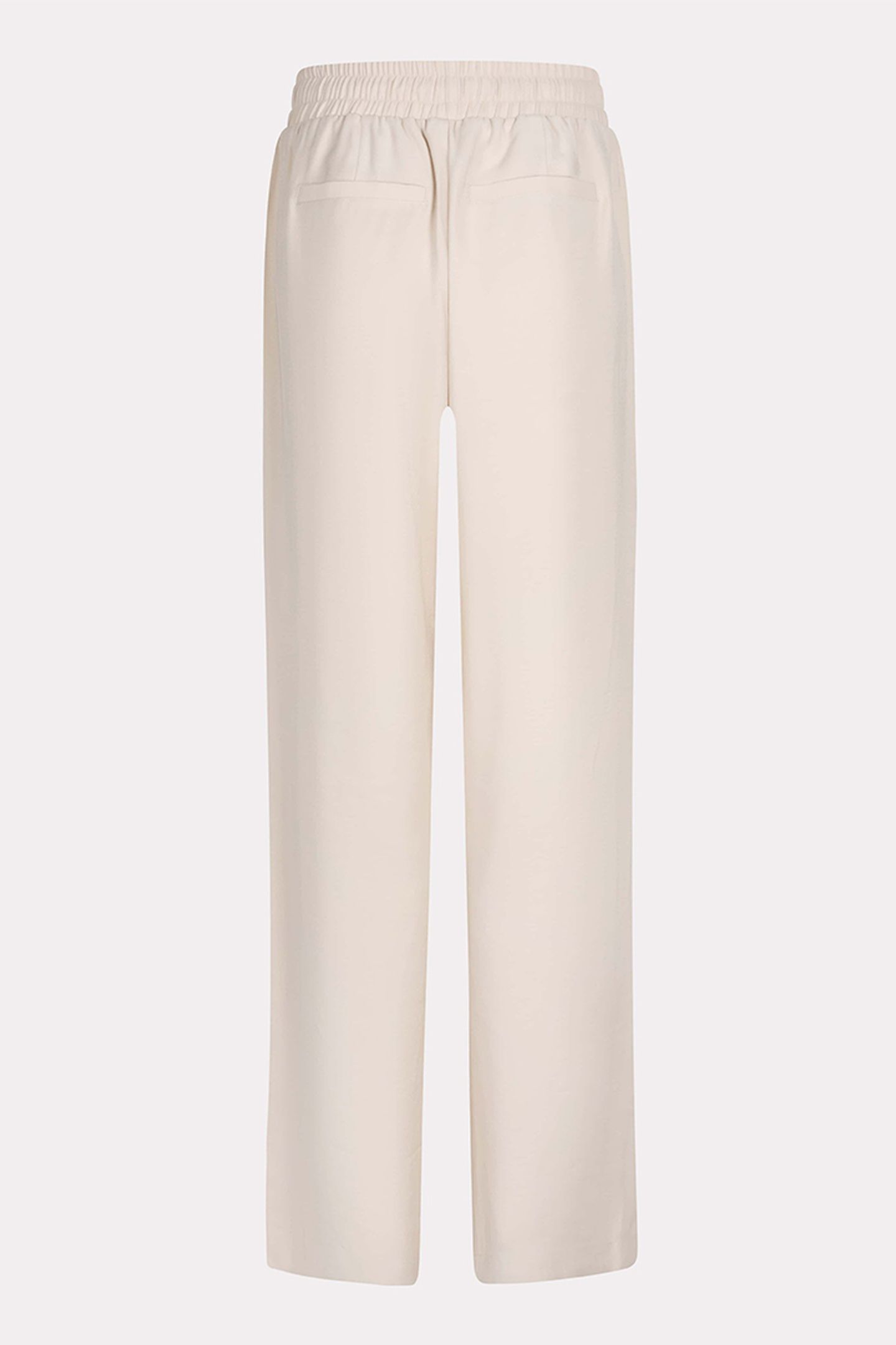 TROUSERS ELASTIC WB WIDE SAND 6