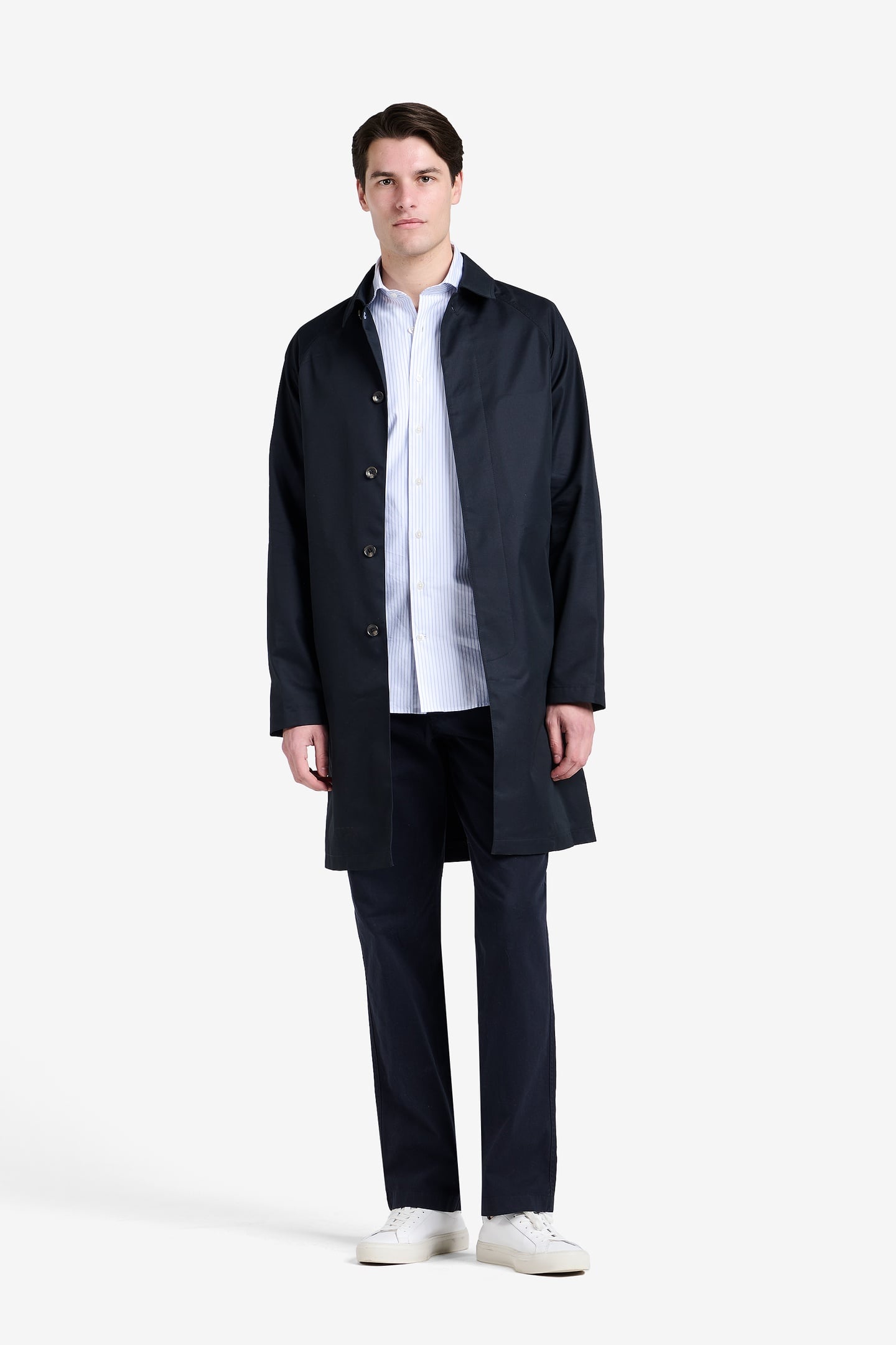 EDEN COTTON-POLYESTER NAVY 1