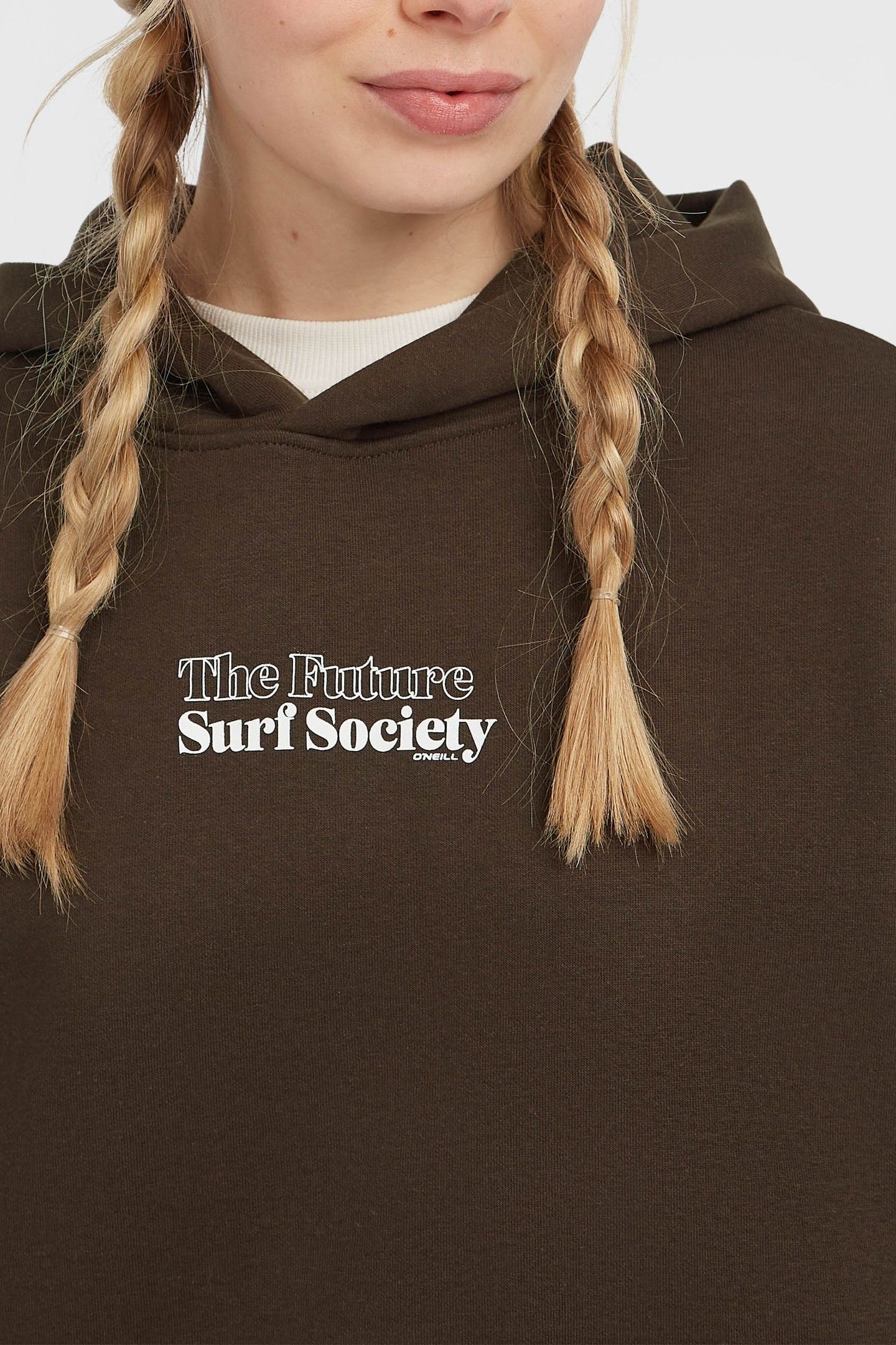 THE FUTURE SURF SOCIETY HOODIE COFFEE BEAN 7
