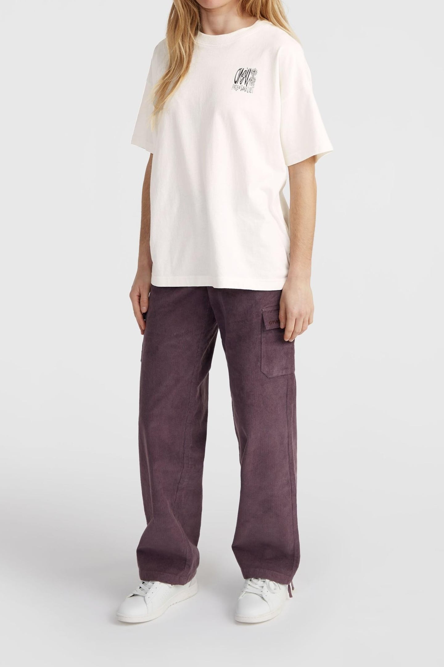 SURF HEROES LOOSE T-SHIRT SNOW WHITE 1