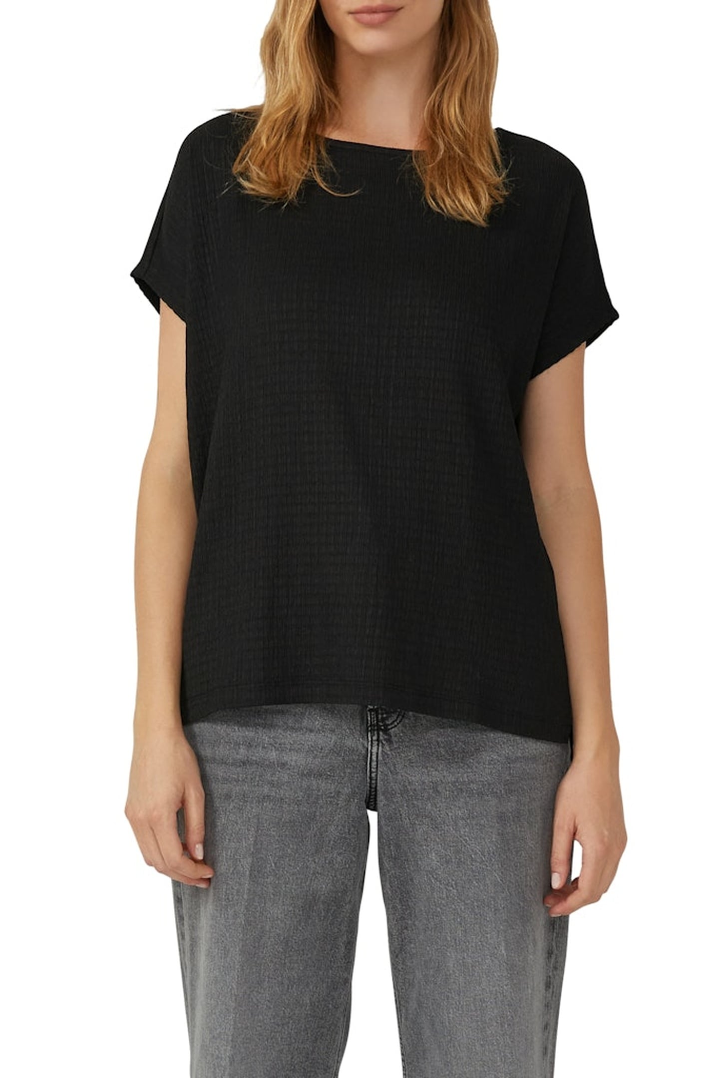 S.OLIVER T-SHIRTS BLACK 1