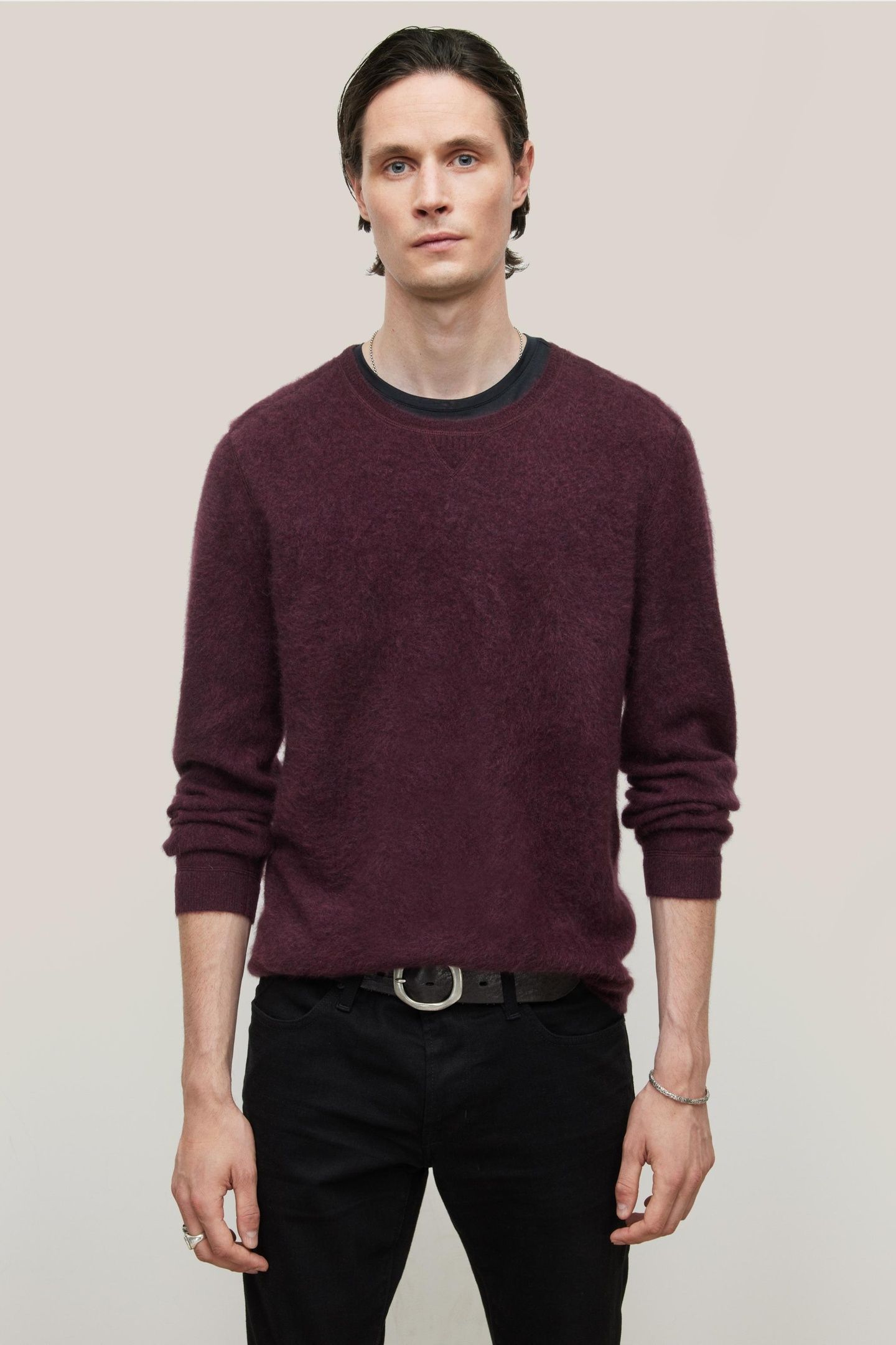 JONES REGULAR FIT LS BRUS MERLOT 1
