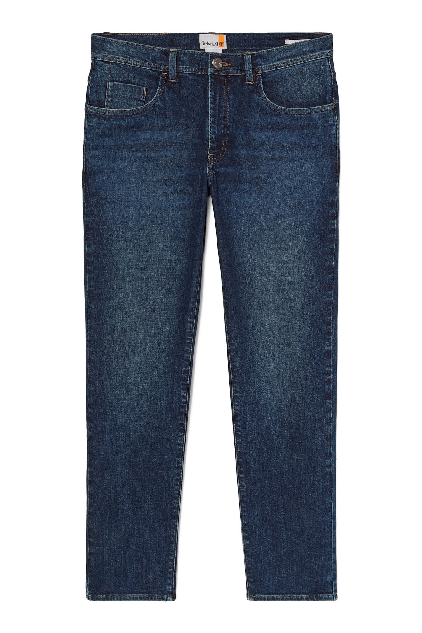 STRETCH DENIM PANT SLIM MEDIUM BLUE 4