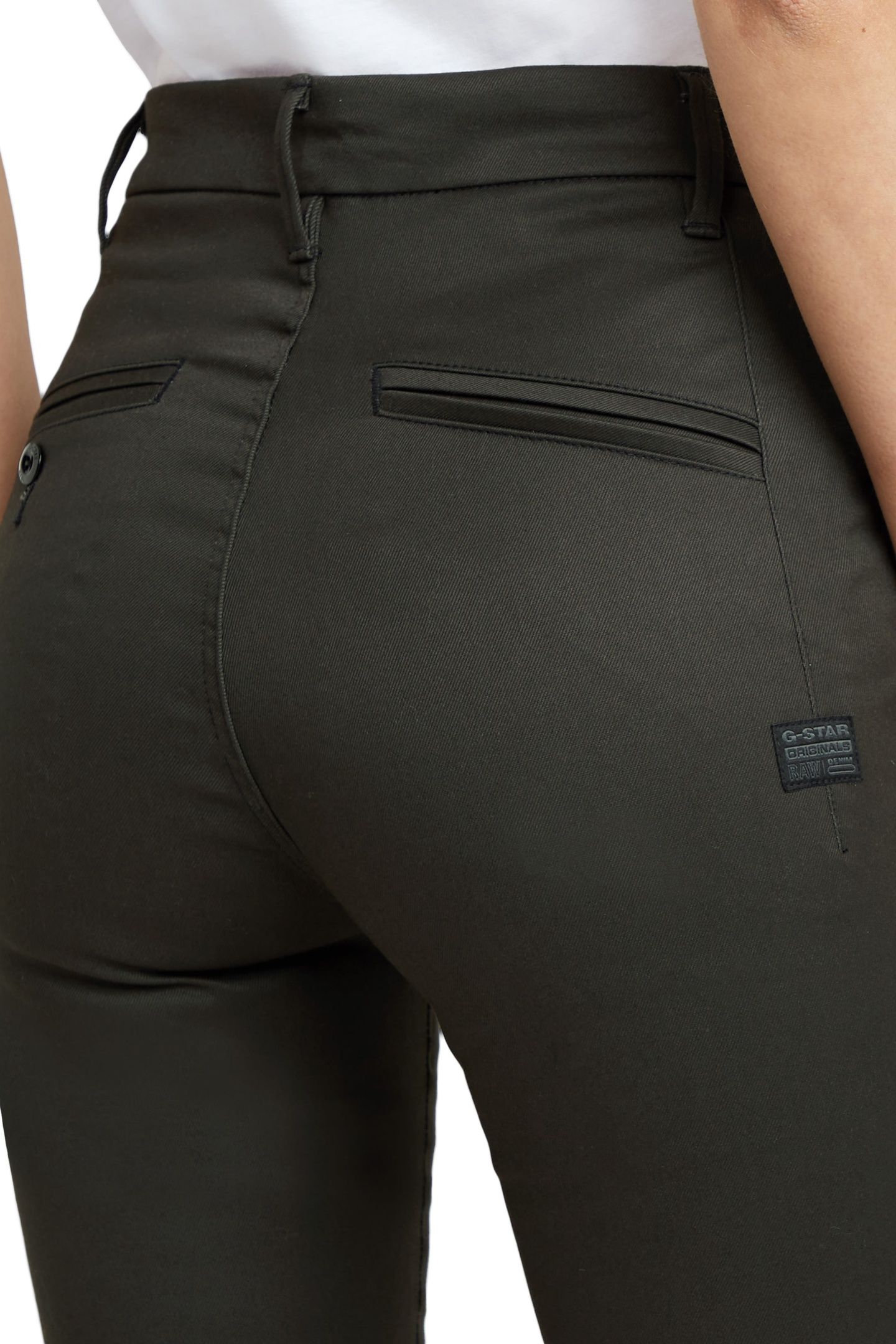 WELD HIGH SKINNY CHINO RAVEN 6