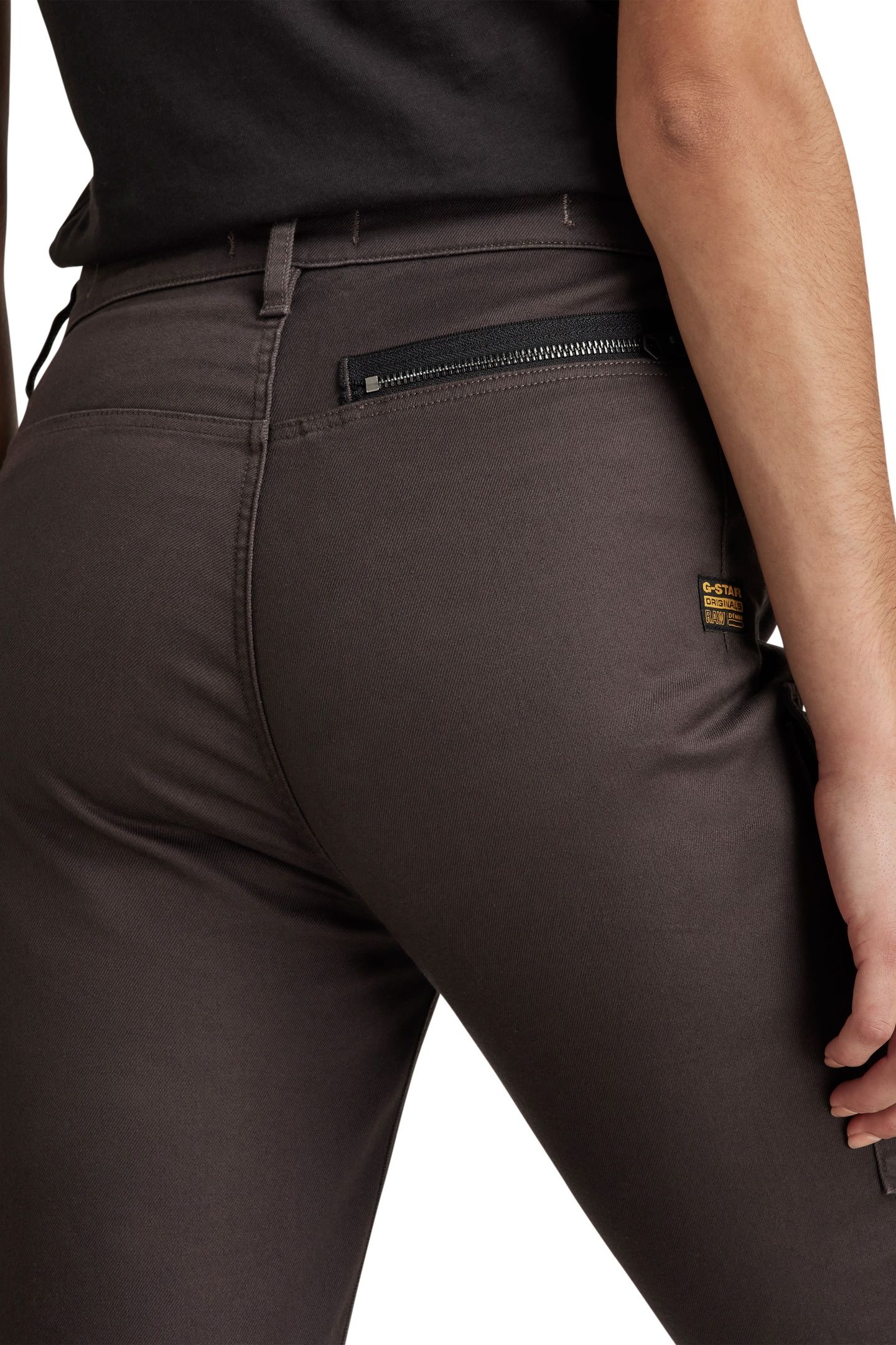 KAFEY CARGO ULTRA HIGH SKINNY NETT BROWN 5