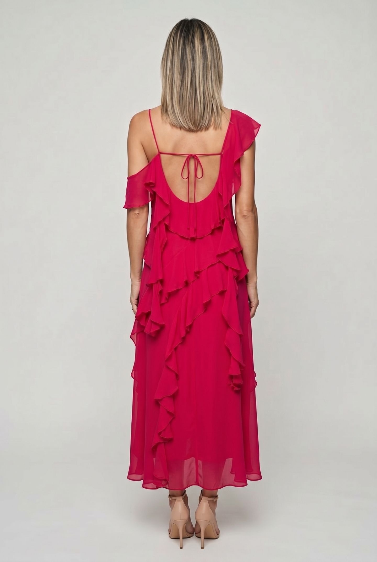 CARMEL DRESS PINK 2