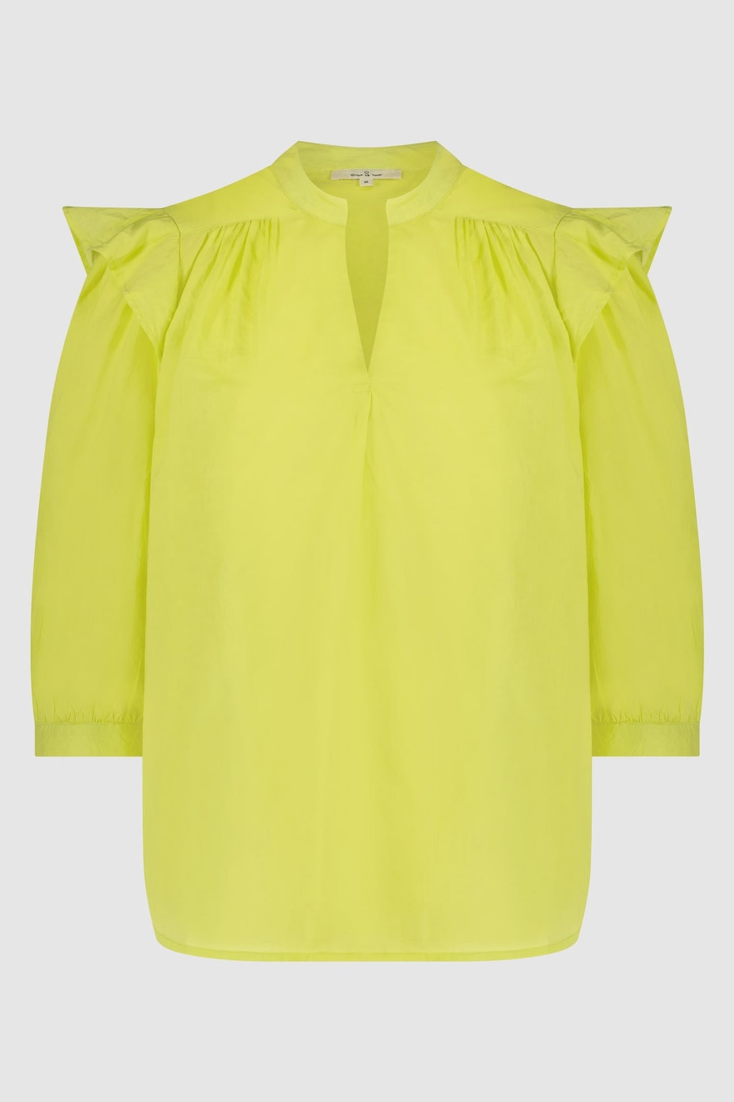 NINA BLOUSE LIMEADE 1