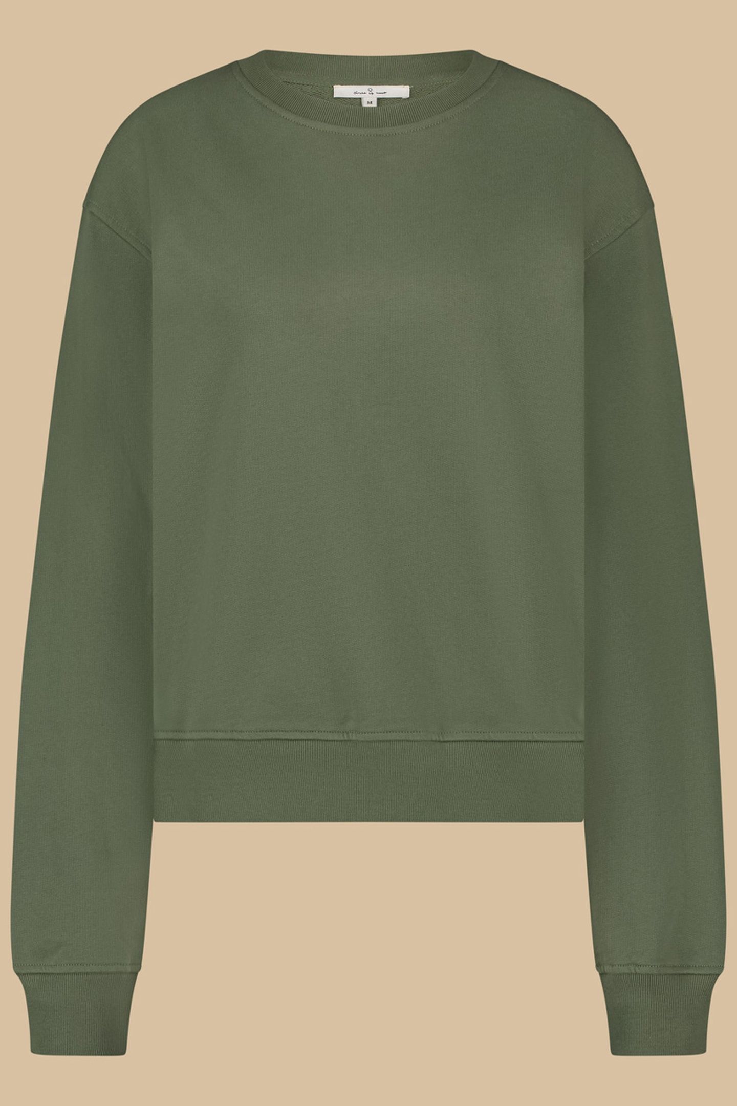 AMINA SWEAT OLIVE GROOVE 1