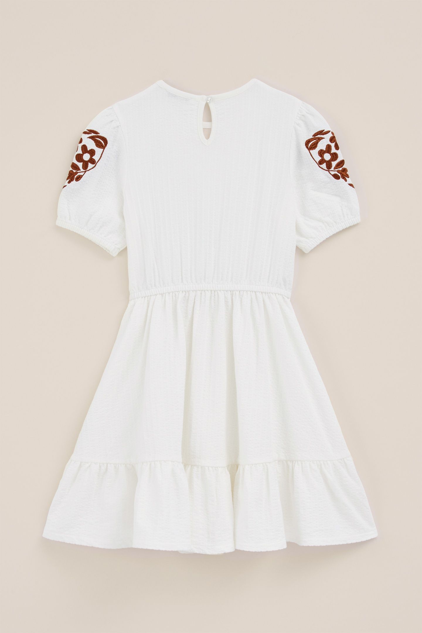 DRESS MID LENGTH OFF-WHITE 4