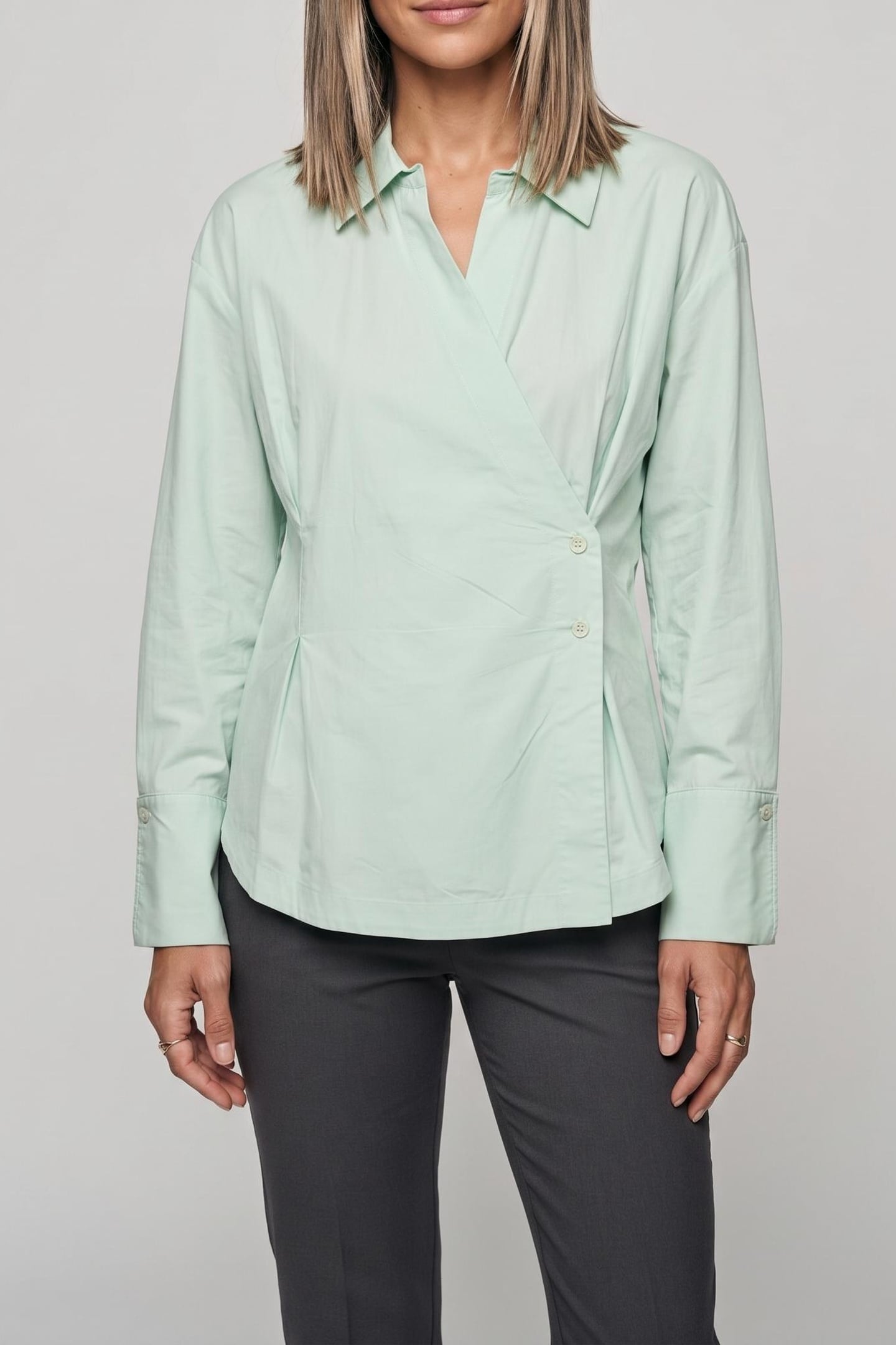 BLOUSE MAUD CELADON 1