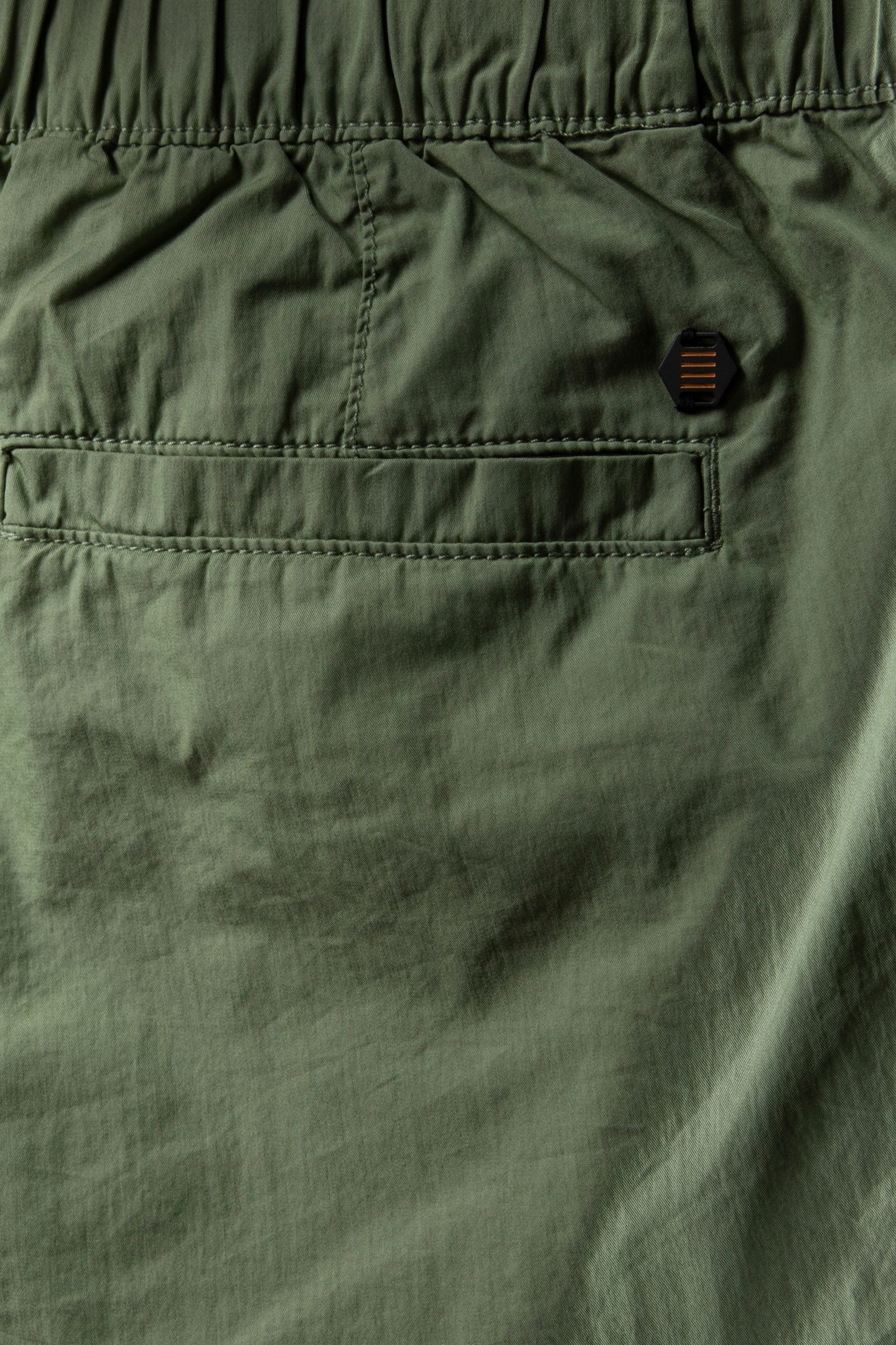 SHORT CHINO GARMENT DYED LIGHT WEIGHT STRETCH GREEN 4