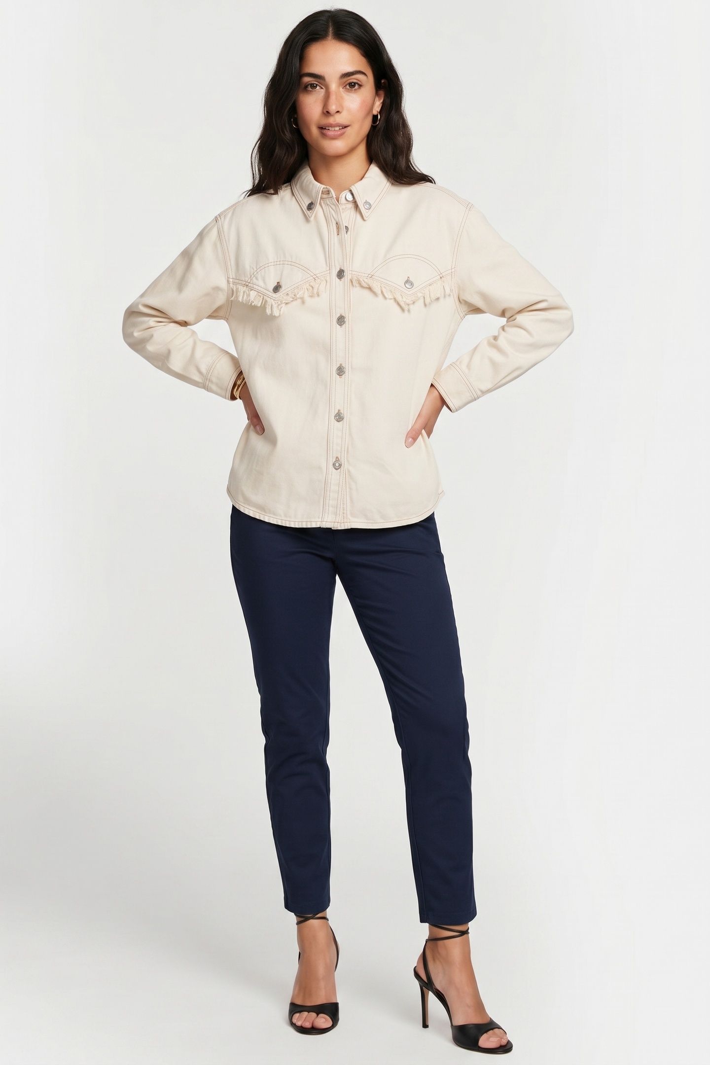 CLYDE SHIRT WHITE 1
