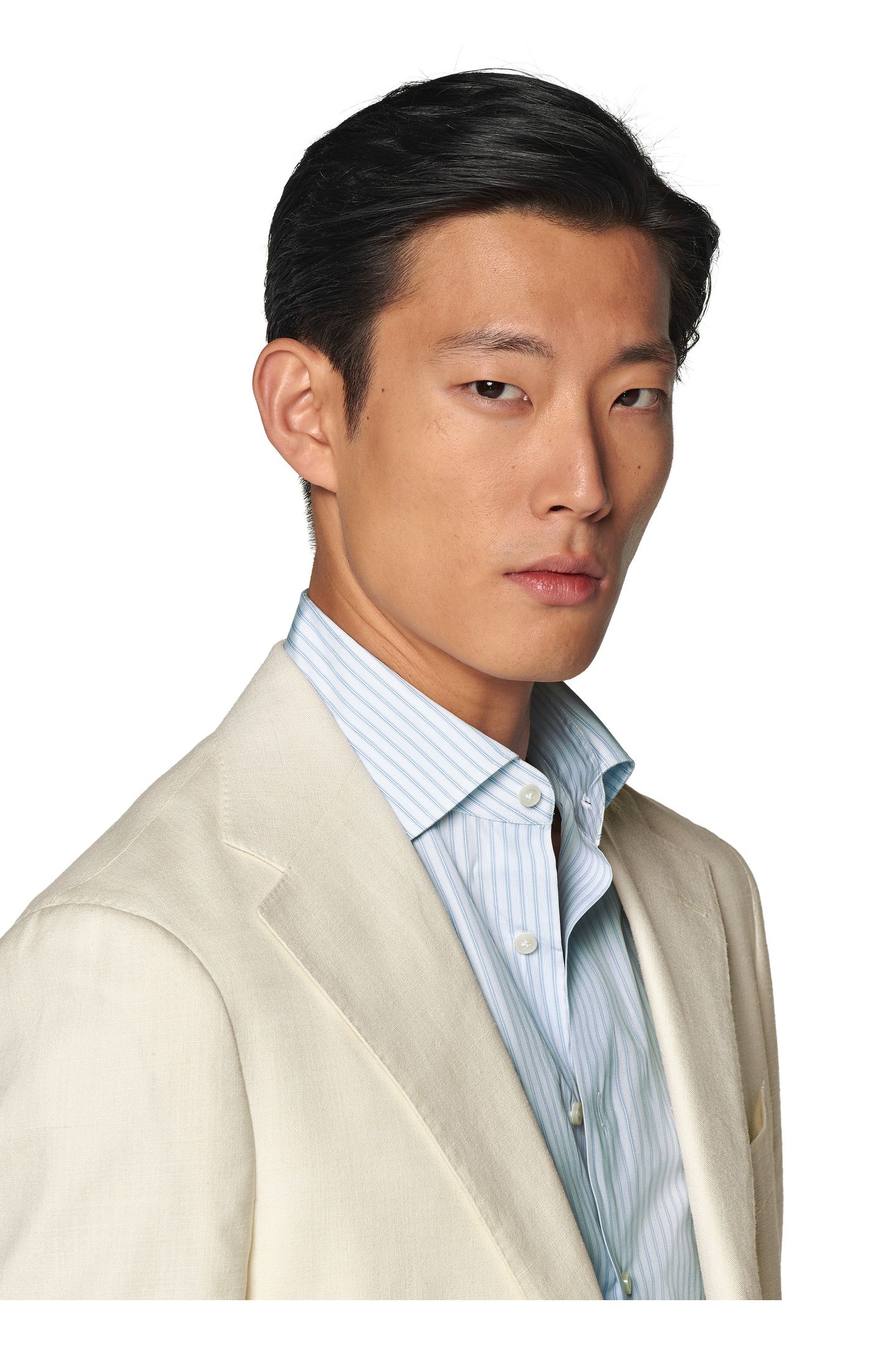 ROMA-OFF-WHITE-WOOL SILK LINEN NESTED SUITS OFF-WHITE 2