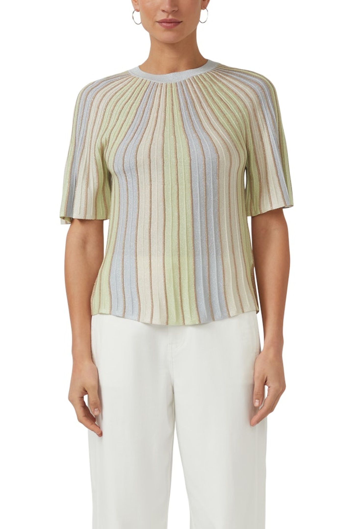 S.OLIVER PULLOVER SHORTSLEEVE BLUE LIGHT 1