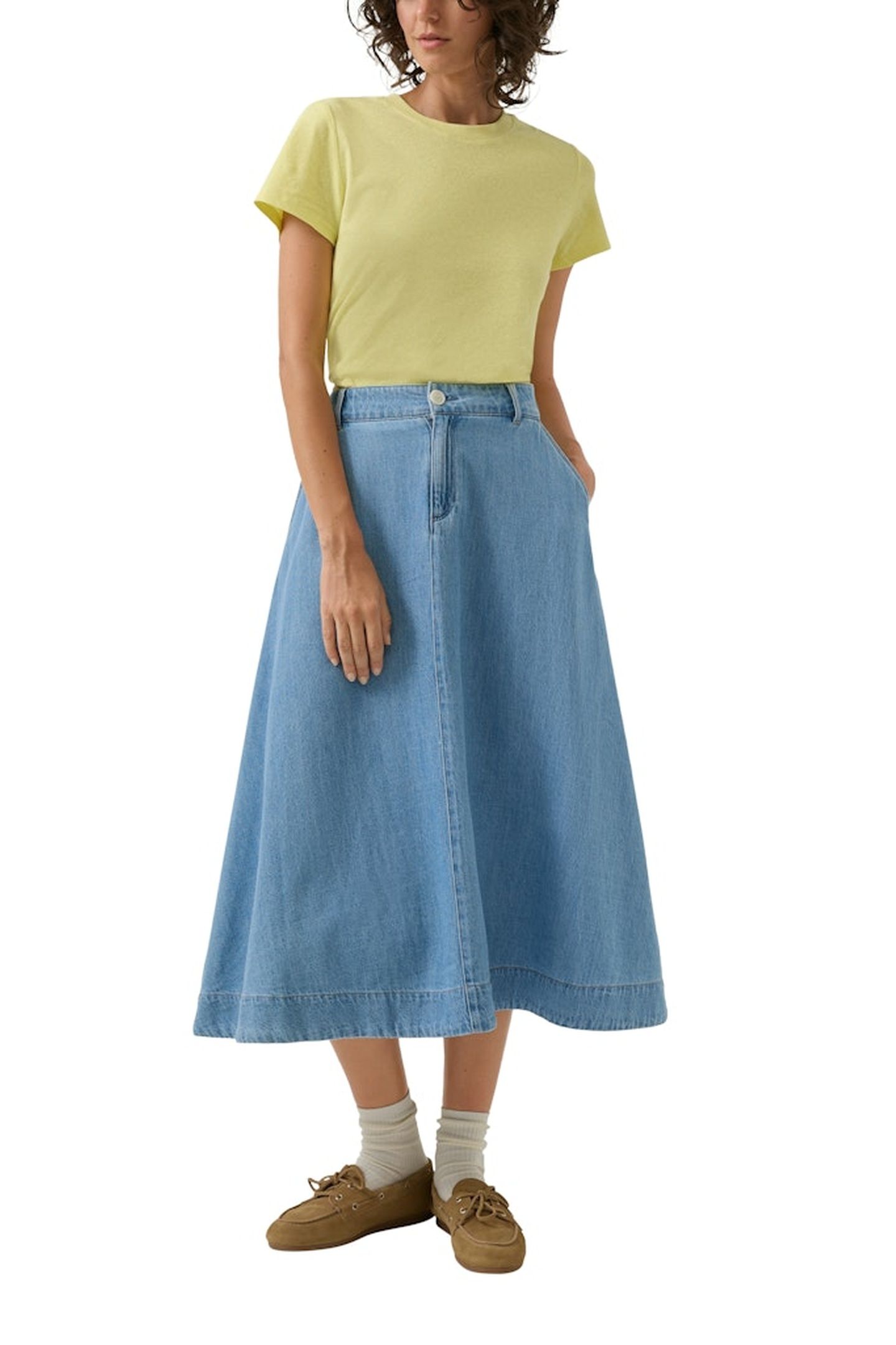 S.OLIVER SKIRTS BLUE DENIM 3