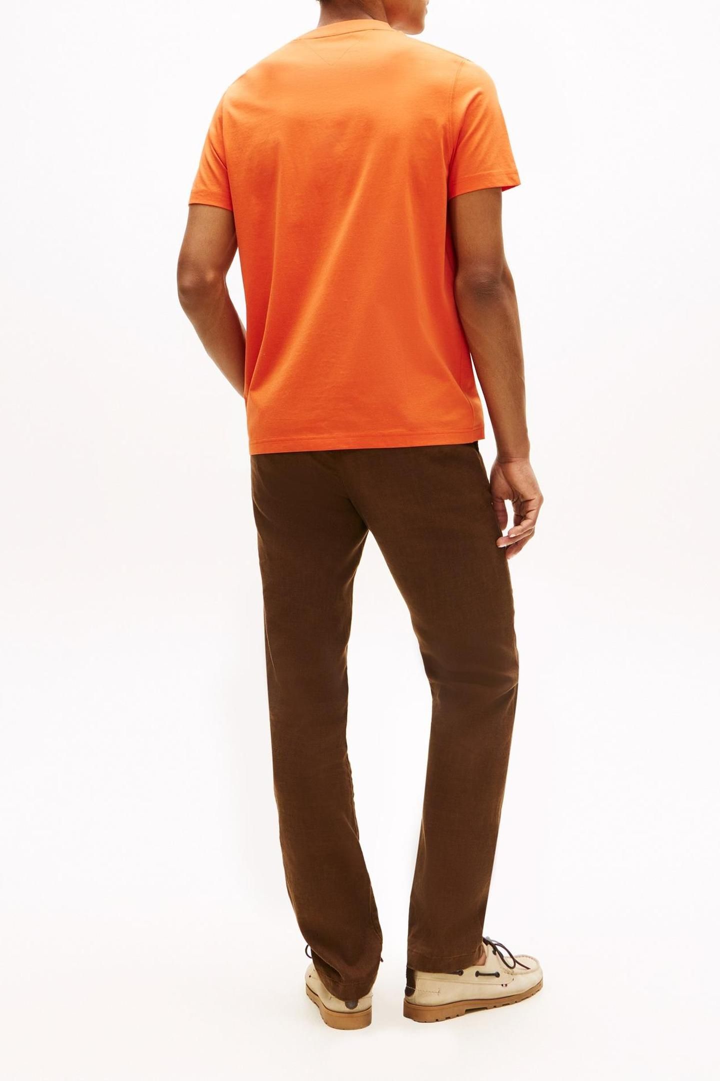 SCRIPT MONOGRAM T-SHIRT BRILLIANT ORANGE 3
