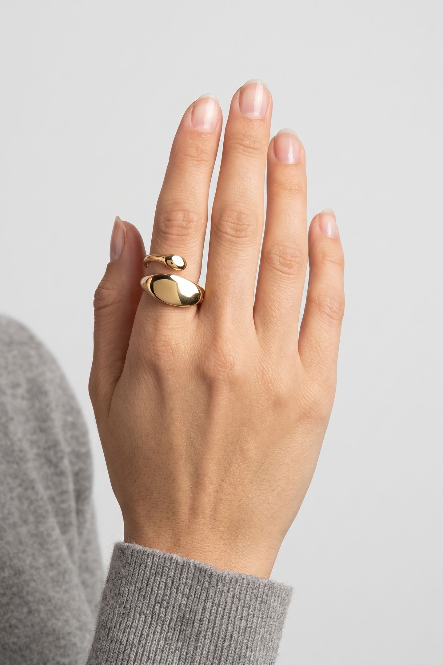 ISLAND RING GOLD / 56-60 1