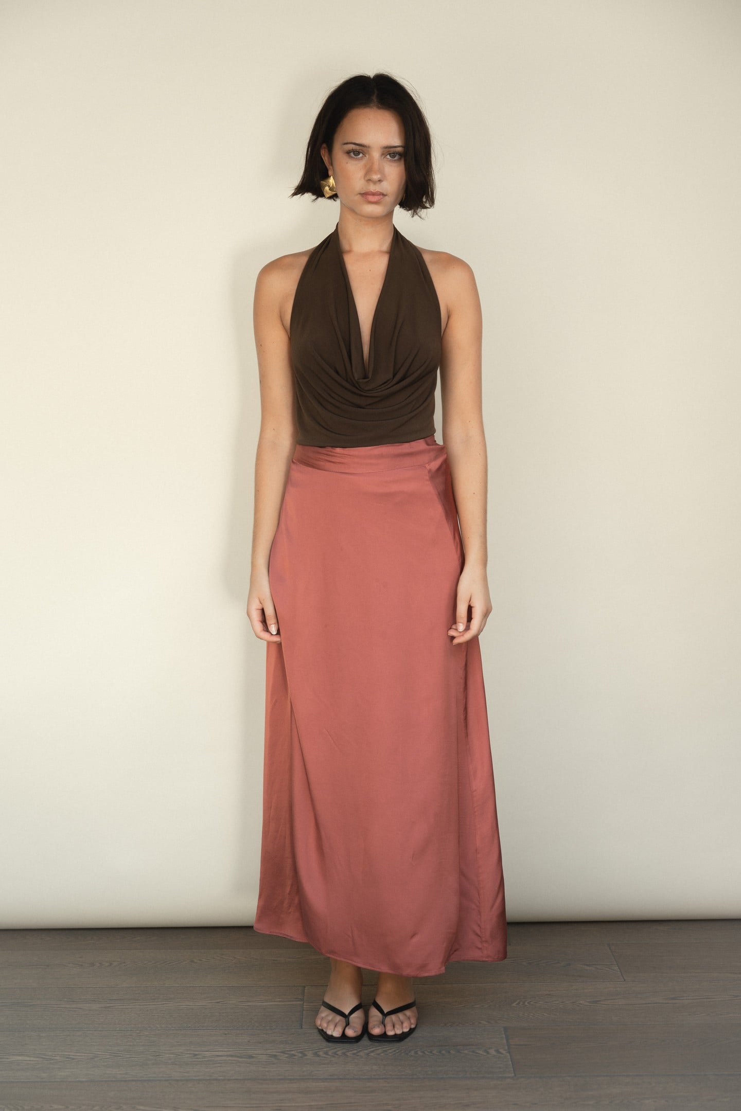 ZINNIA SKIRT ALMOND 1