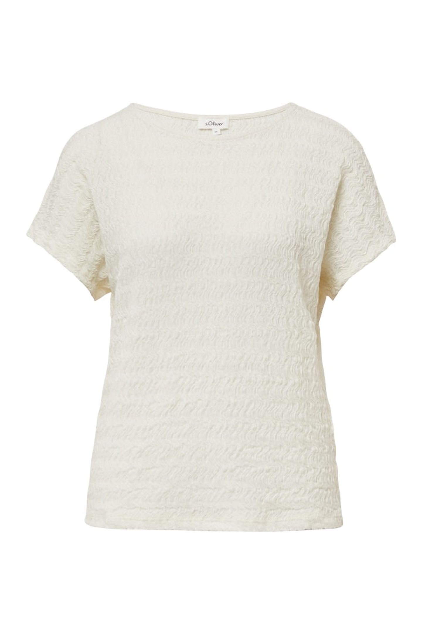 S.OLIVER T-SHIRTS OFFWHITE 4