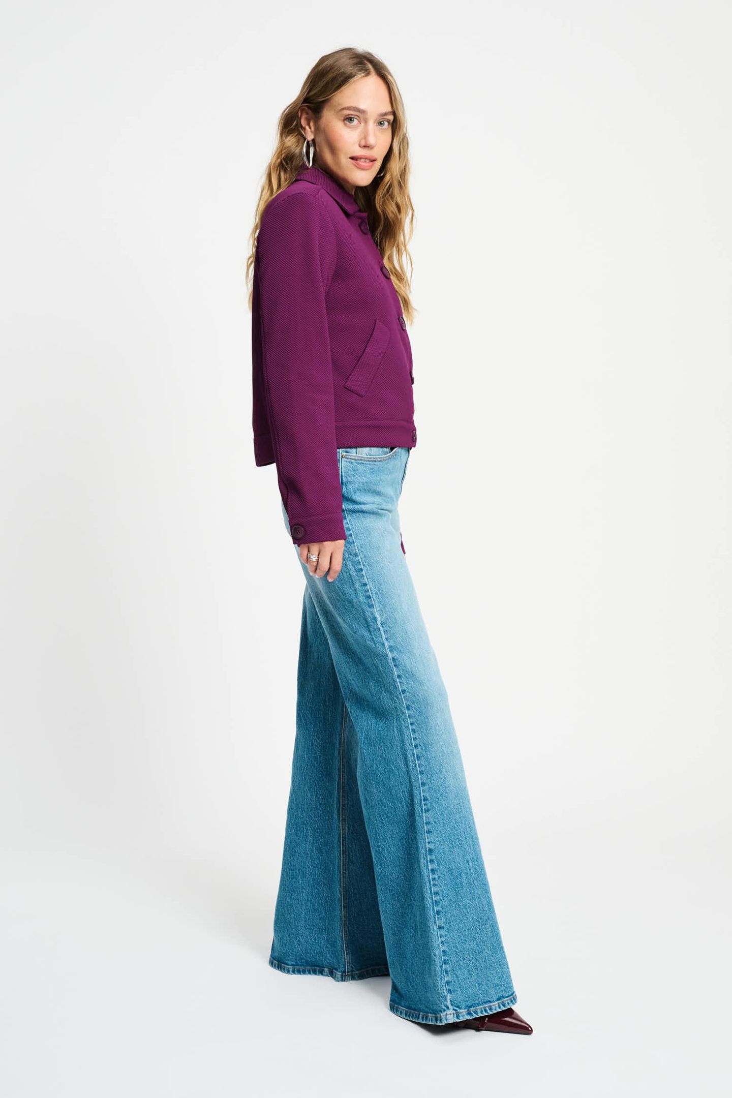 JACKET - IRIS PLUM 4