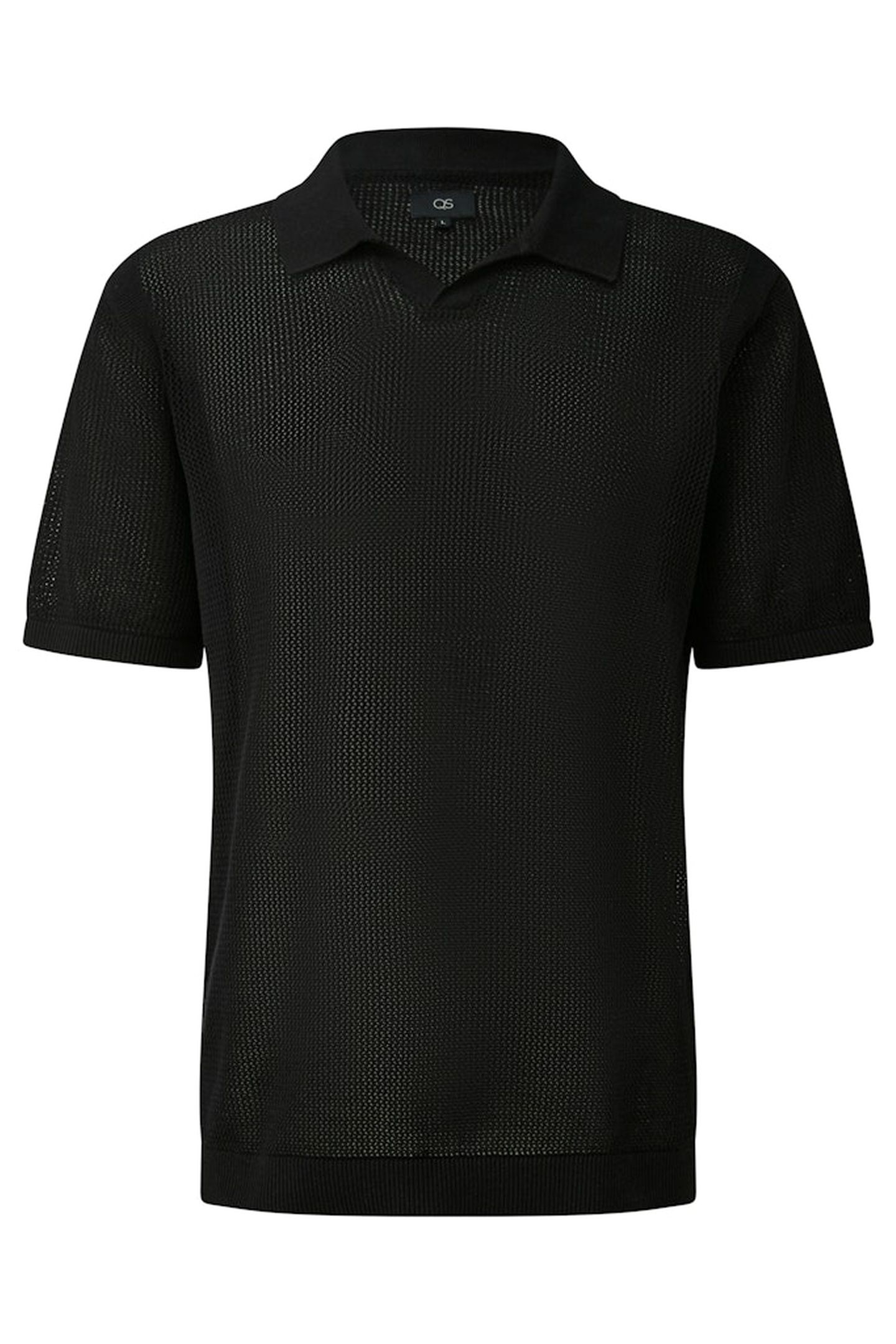 S.OLIVER-QS POLOSHIRTS BLACK 7