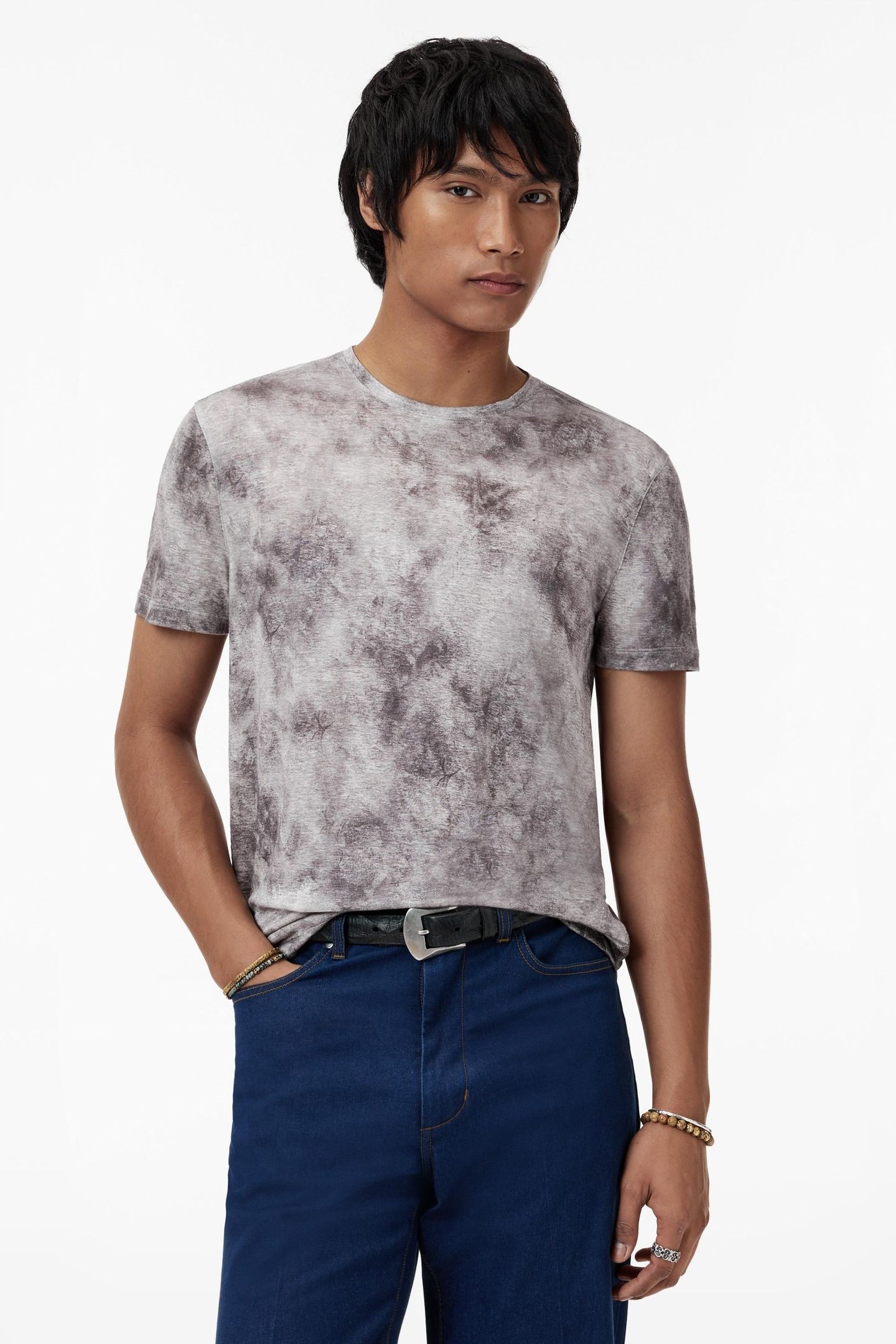 CAMPANA REGULAR FIT SS CREW WITH ORGANIC SEAL GREY 1