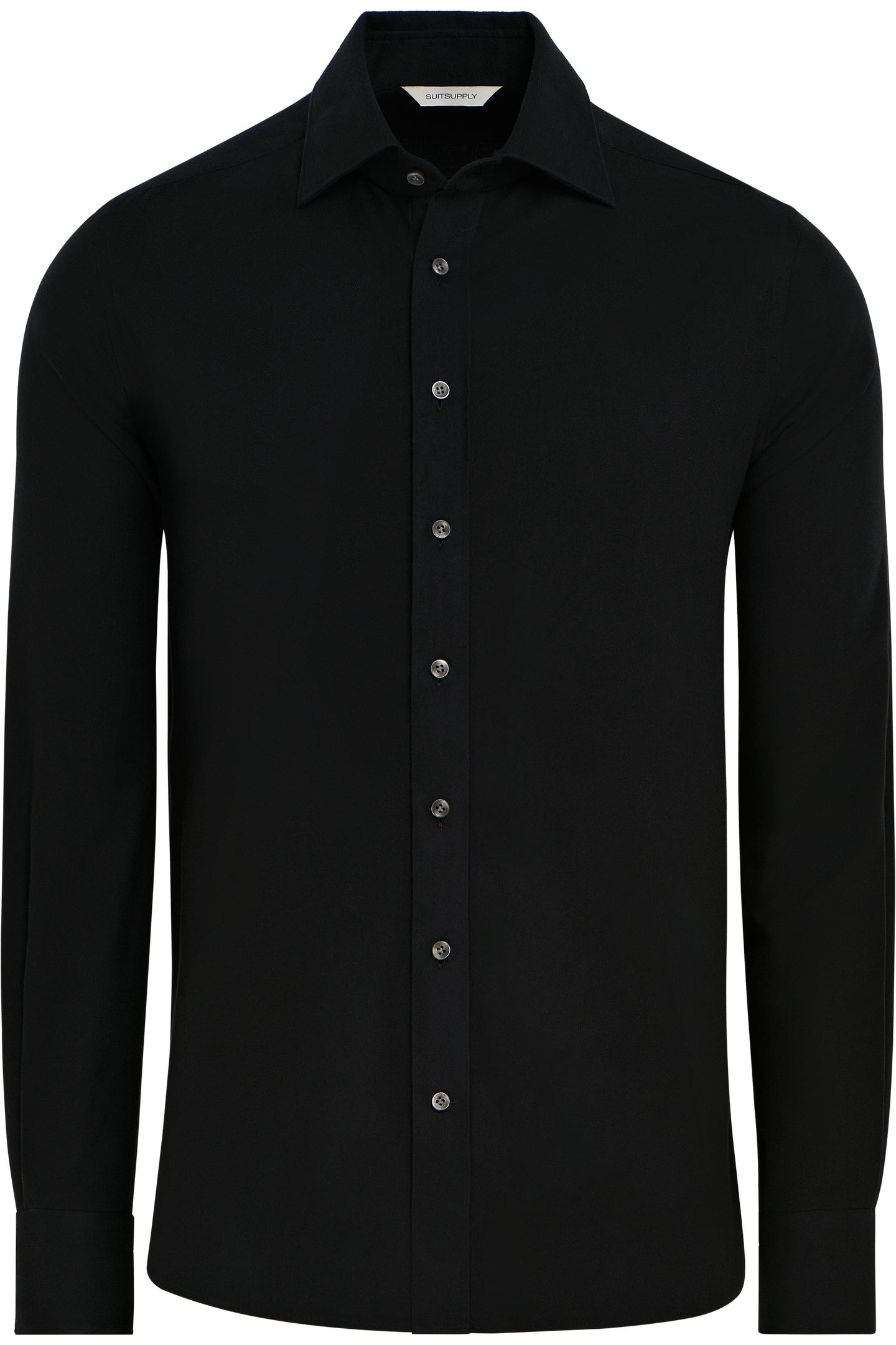 CASUAL FLANNEL CASUAL SHIRTS BLACK 6