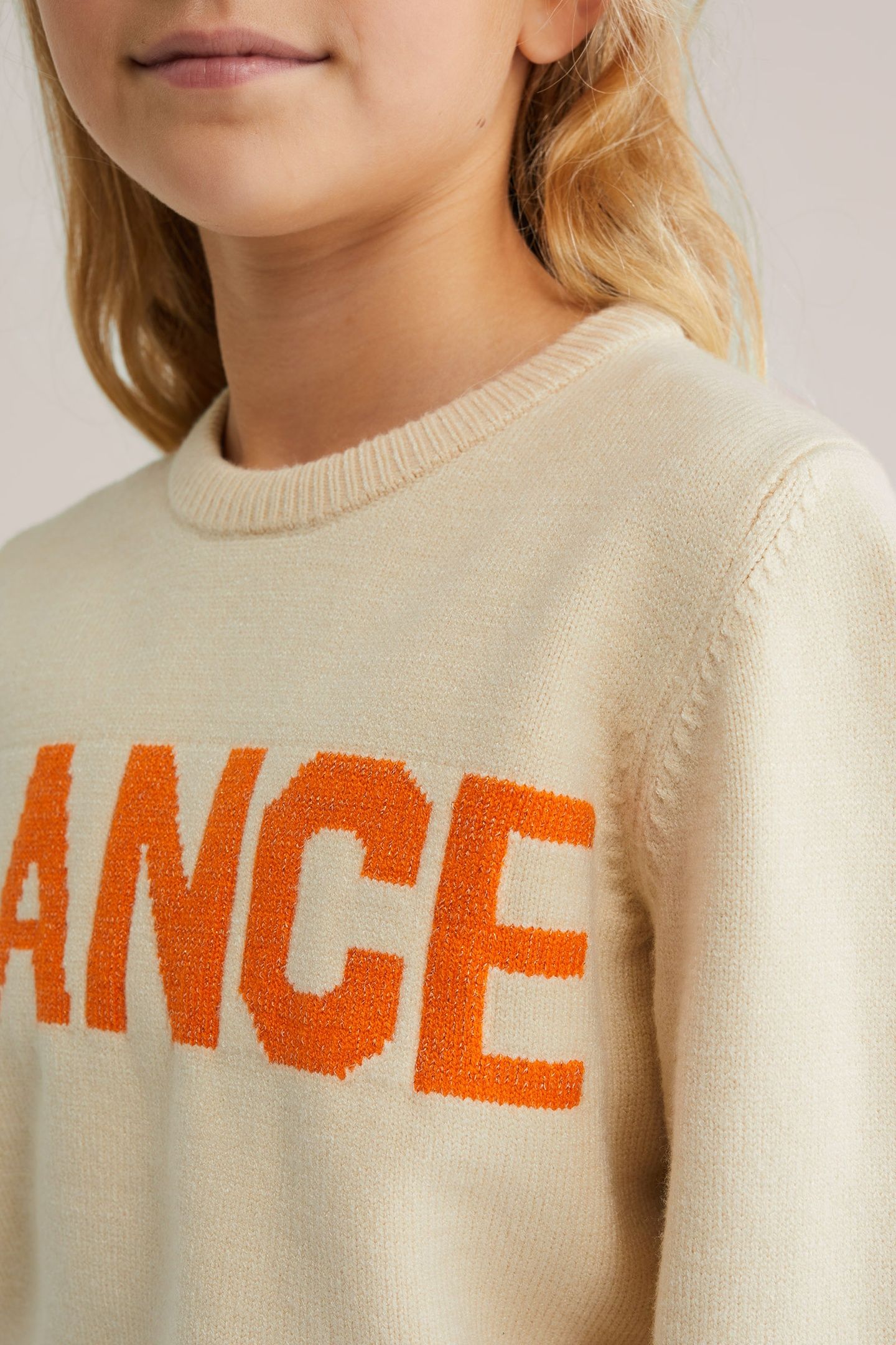 KNITTED PULLOVER BEIGE 5