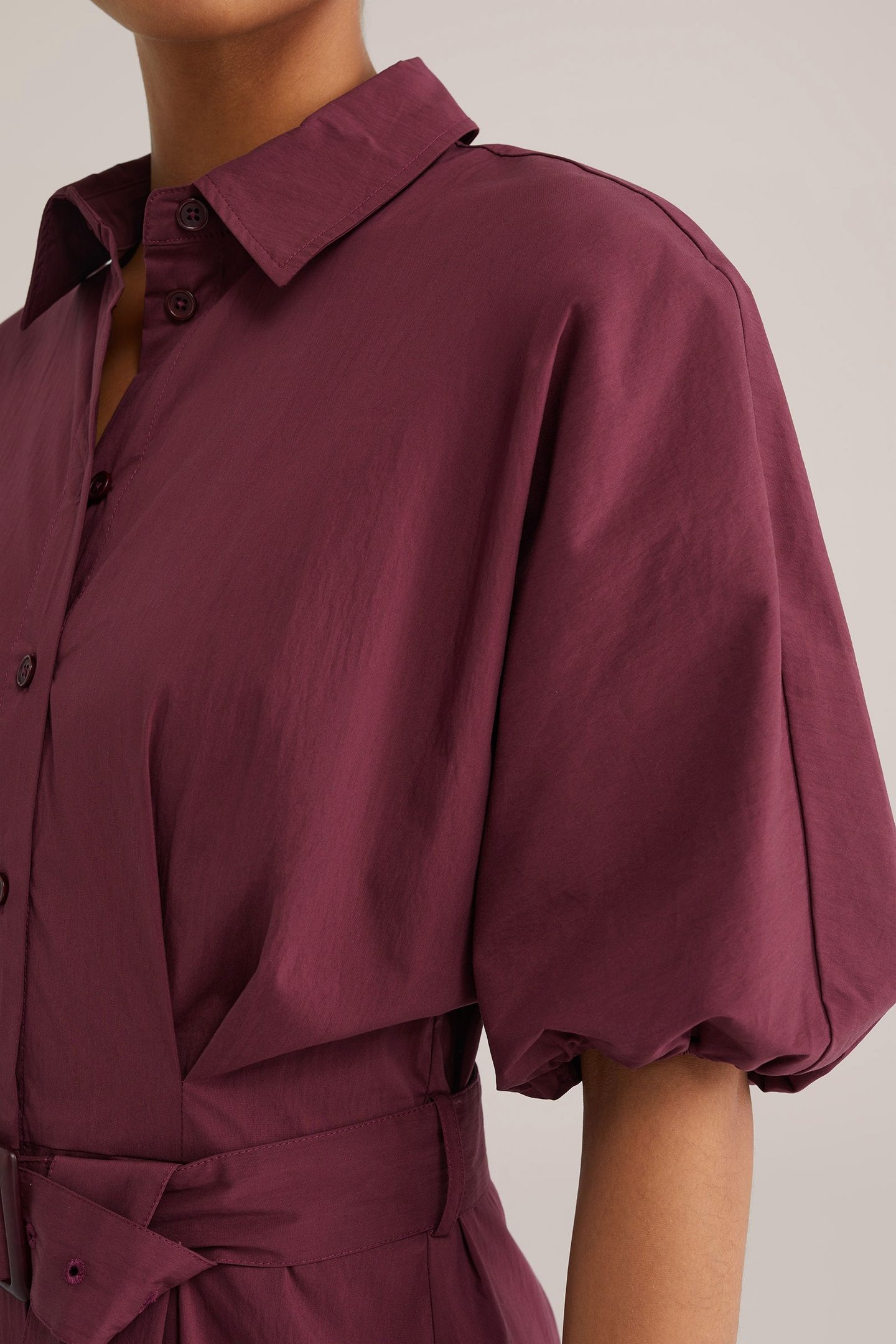 DRESS MID LENGTH VINTAGE RED 5