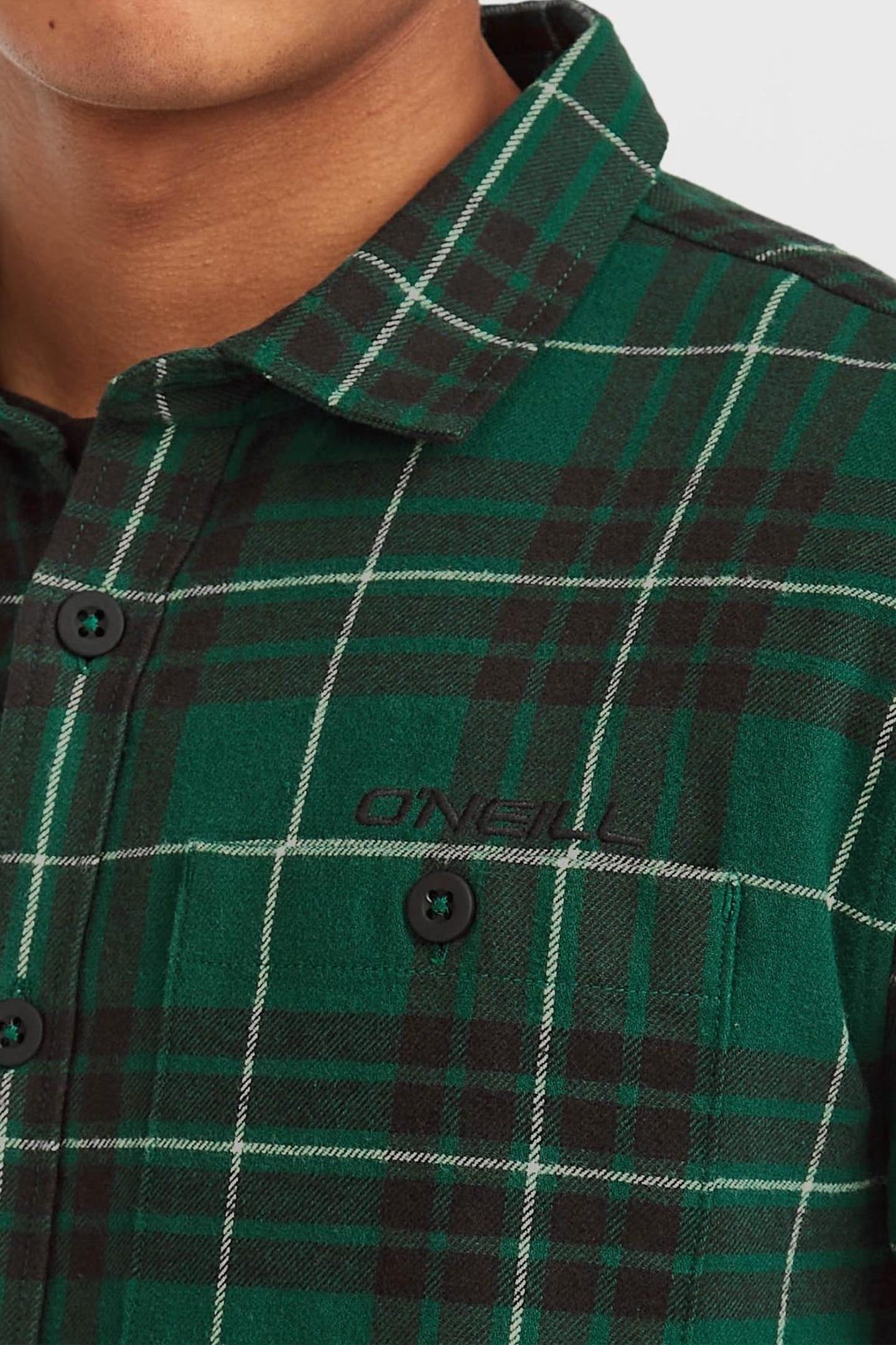 O'NEILL MUST-HAVE FLANNEL SHIRT GREEN FLANNEL CHECK 8