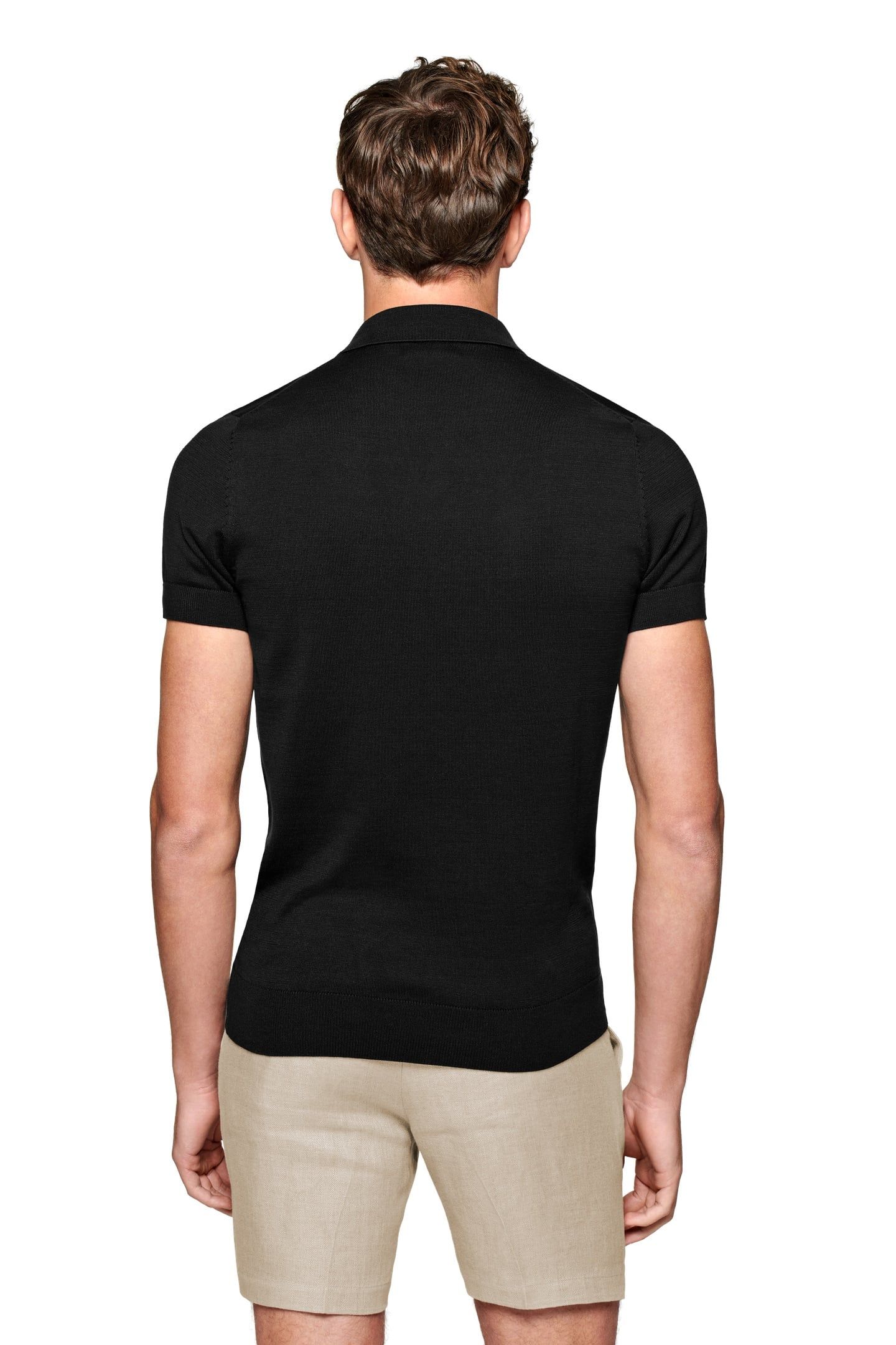 BUTTONLESS POLO BLACK POLO BLACK 5