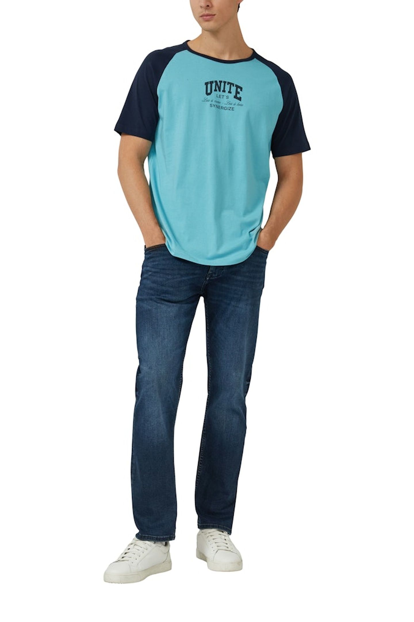 S.OLIVER T-SHIRTS BLUE AQUA 4