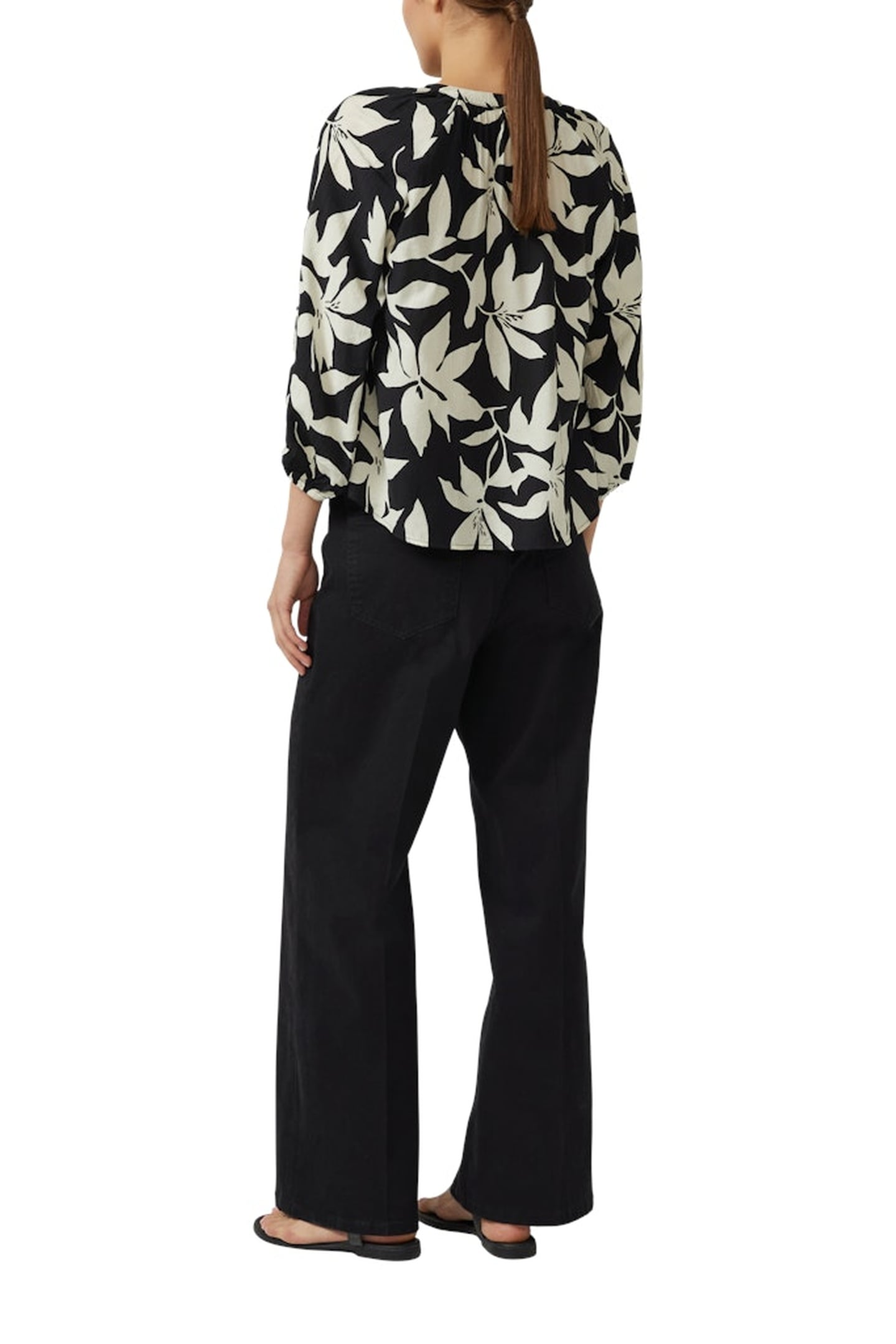 S.OLIVER BLOUSES BLACK 3