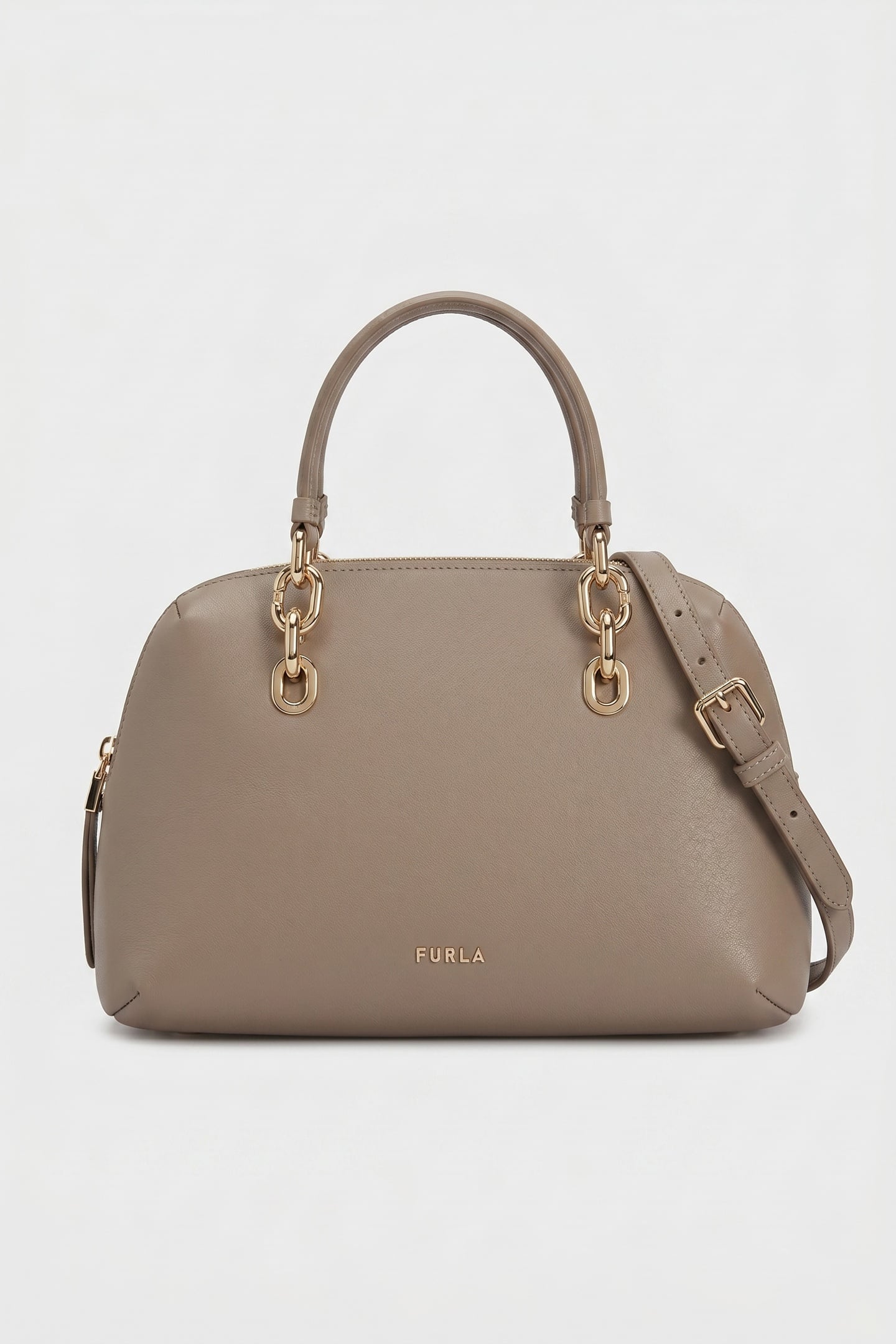 GALASSIA MEDIUM BOSTON BAG TAUPE 1
