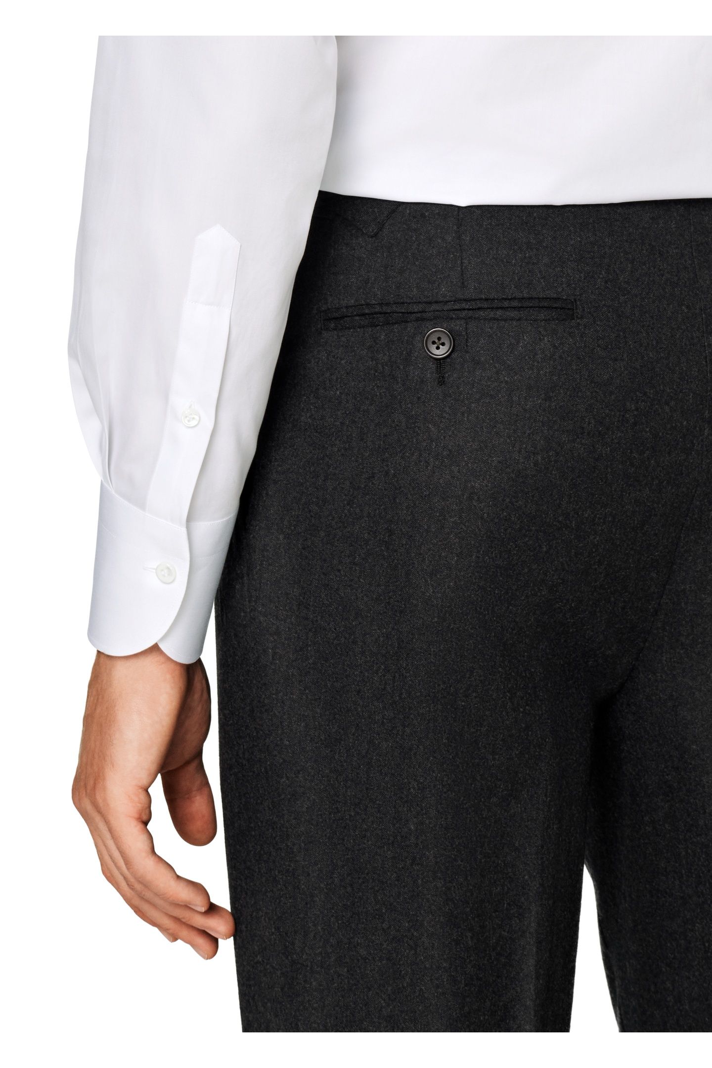 LUXURY WHITE WIDESPREAD FORMAL SHIRTS WHITE 7