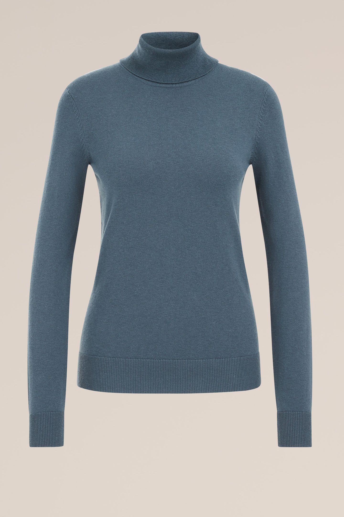 KNITTED PULLOVER GREYISH BLUE 4