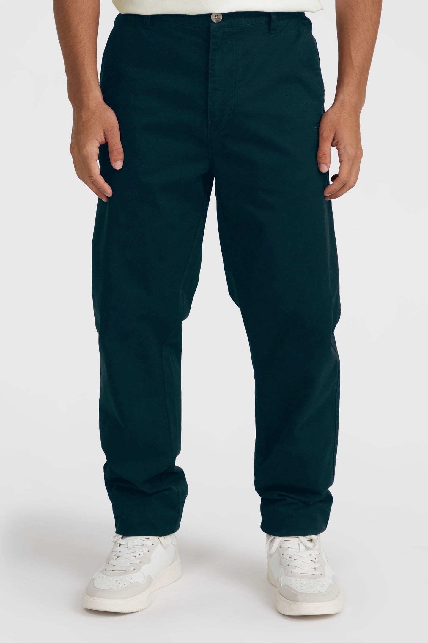 ESSENTIALS CHINO PANTS ALMA STEEL 3